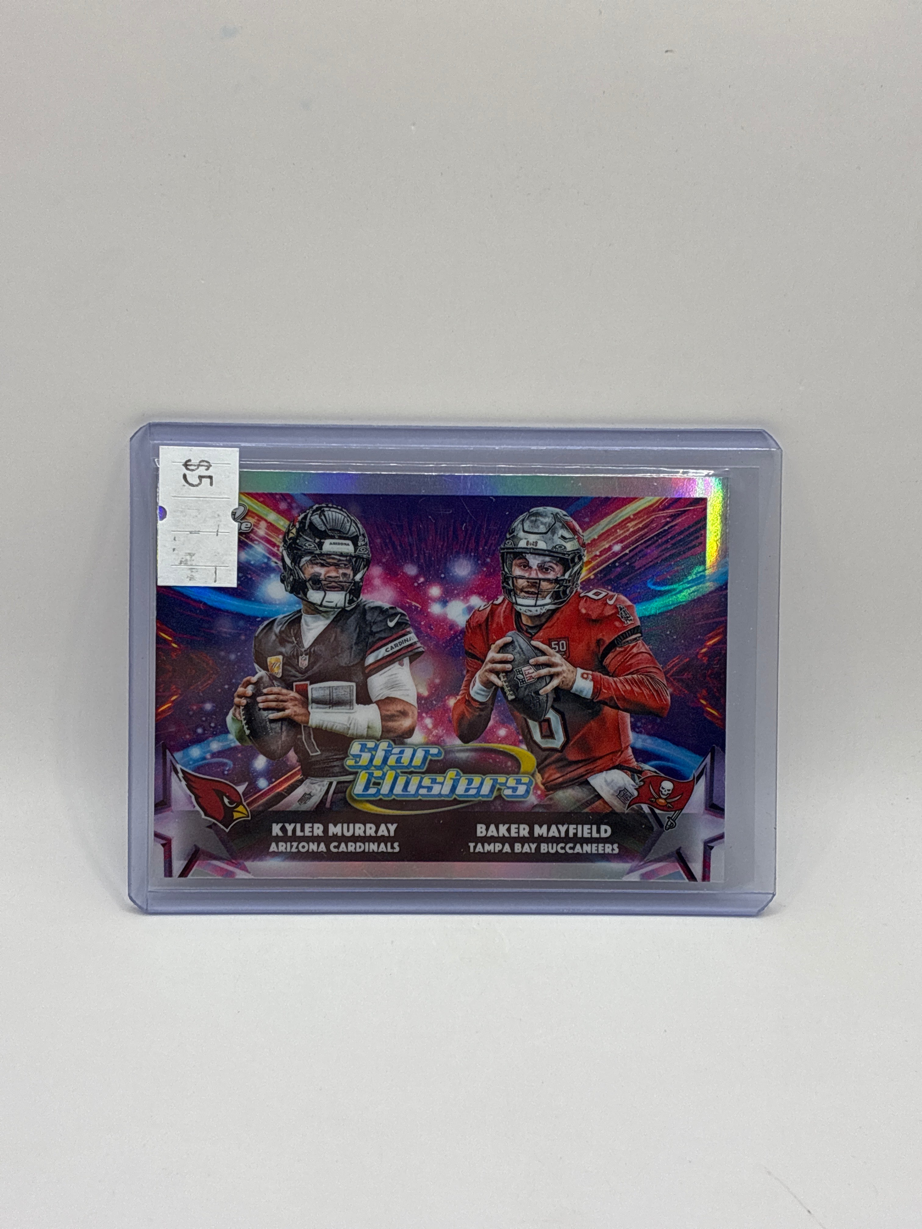 2025 Topps Cosmic Chrome Baker Mayfield & Kyler Murray Star Clusters