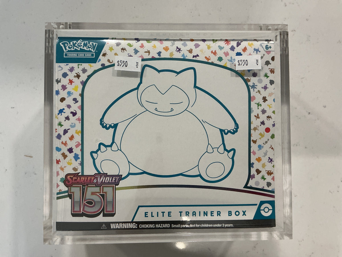 Pokémon Scarlet and Violet 151 Elite Trainer Box