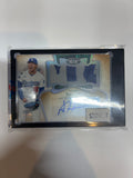 2026 Topps Tier 1 Yoshinobu Yamamoto Jumbo Relic Auto 10/10