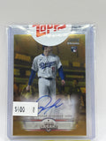 2025 Topps Stadium Club Chrome Roki Sasaki Gold/50 Sealed autograph redemption