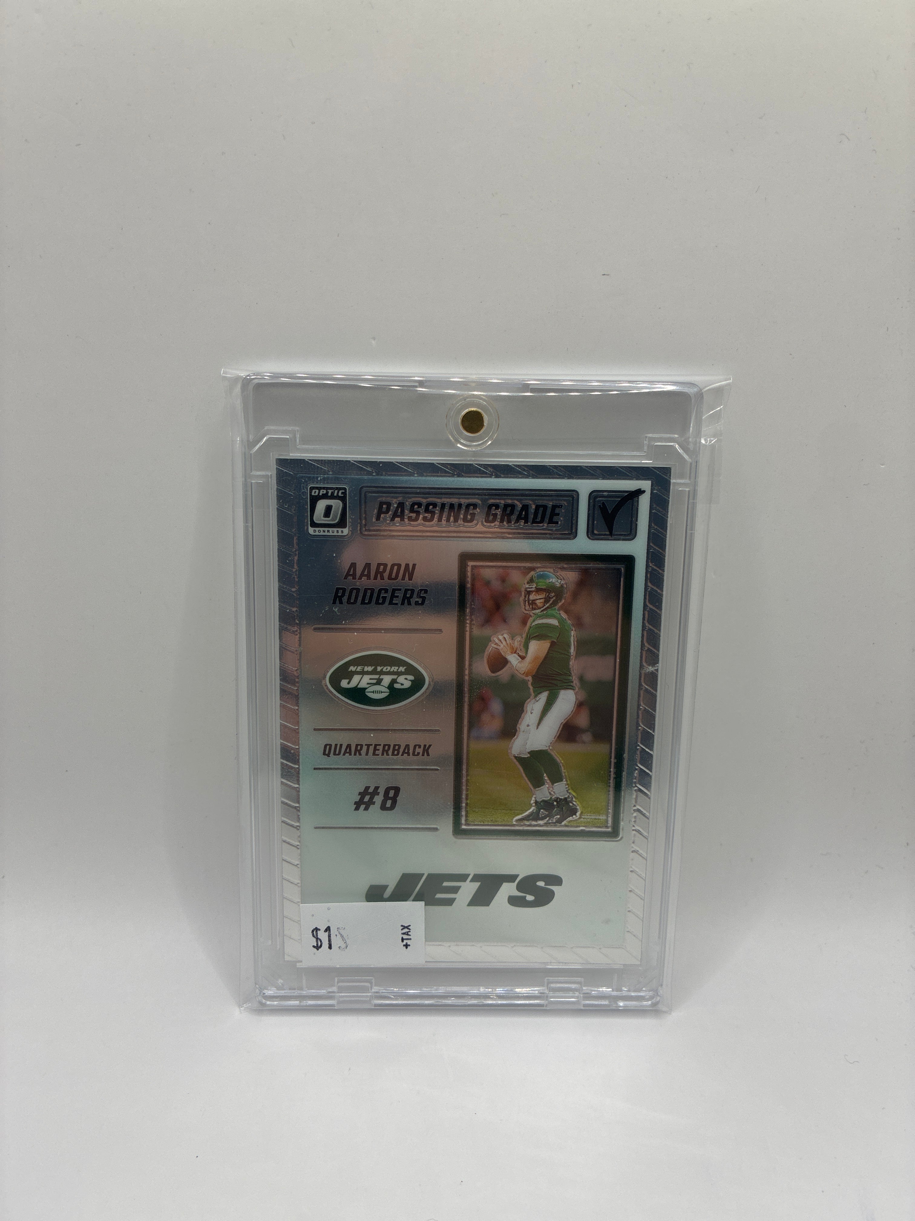 2023 Panini Optic DonRuss Aaron Rodgers Passing Grade