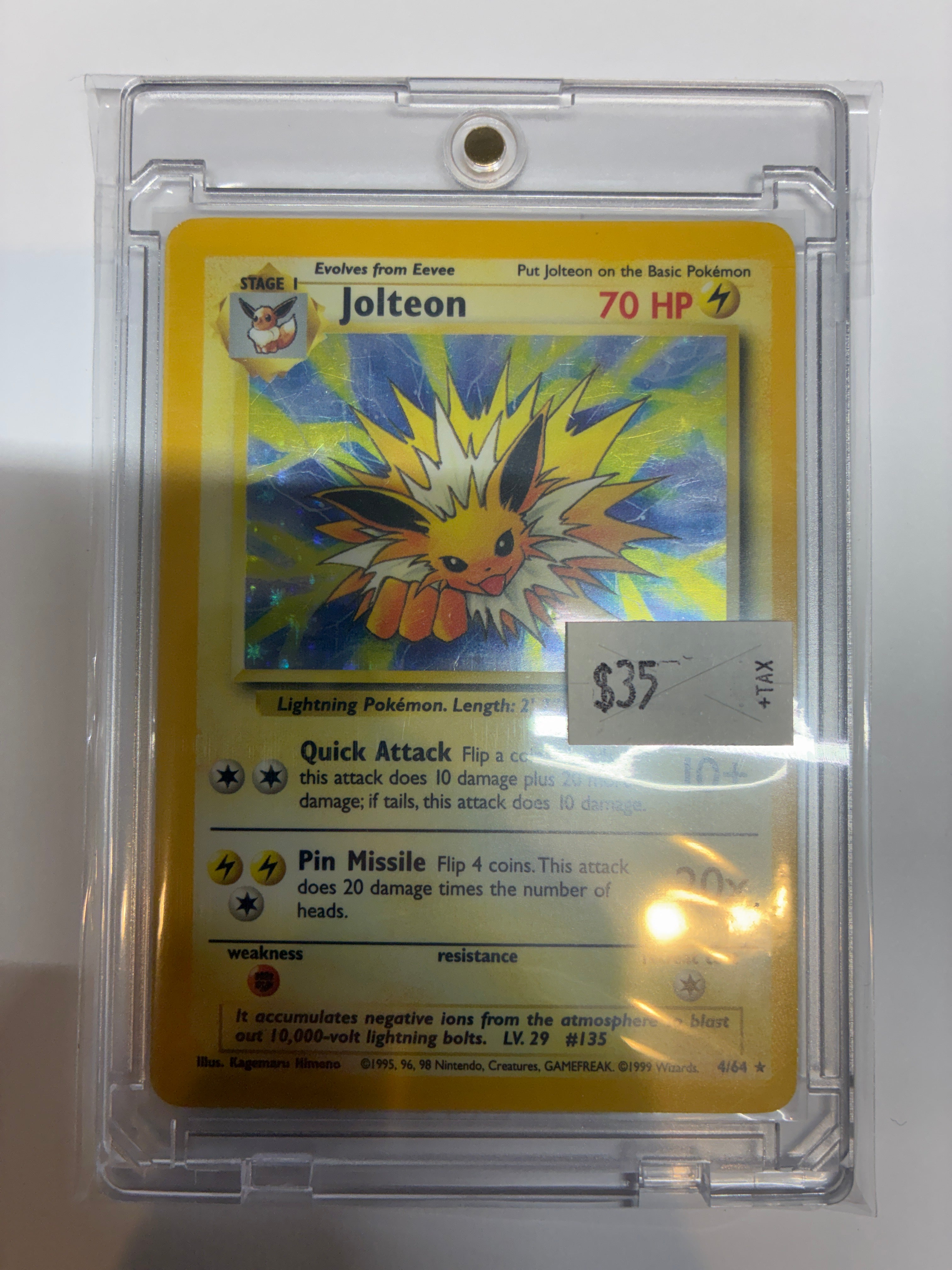 Jolteon 4/64 Jungle Holo