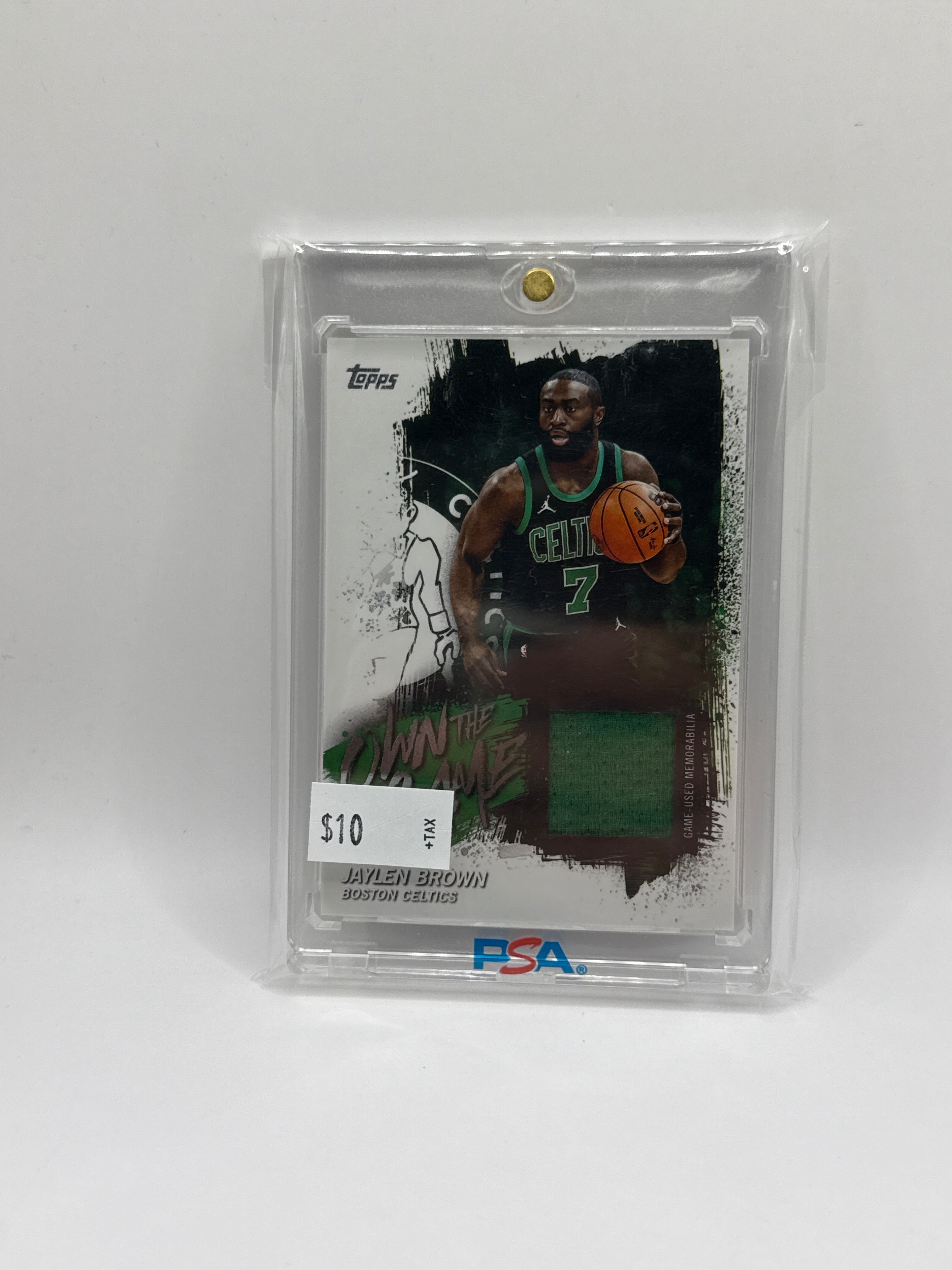 2025 Topps Jaylen Brown Own The Game Patch