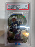 2015 Topps Platinum Rob Gronkowski #BSDR-RG Camo Die-Cut Ribbon PSA 9