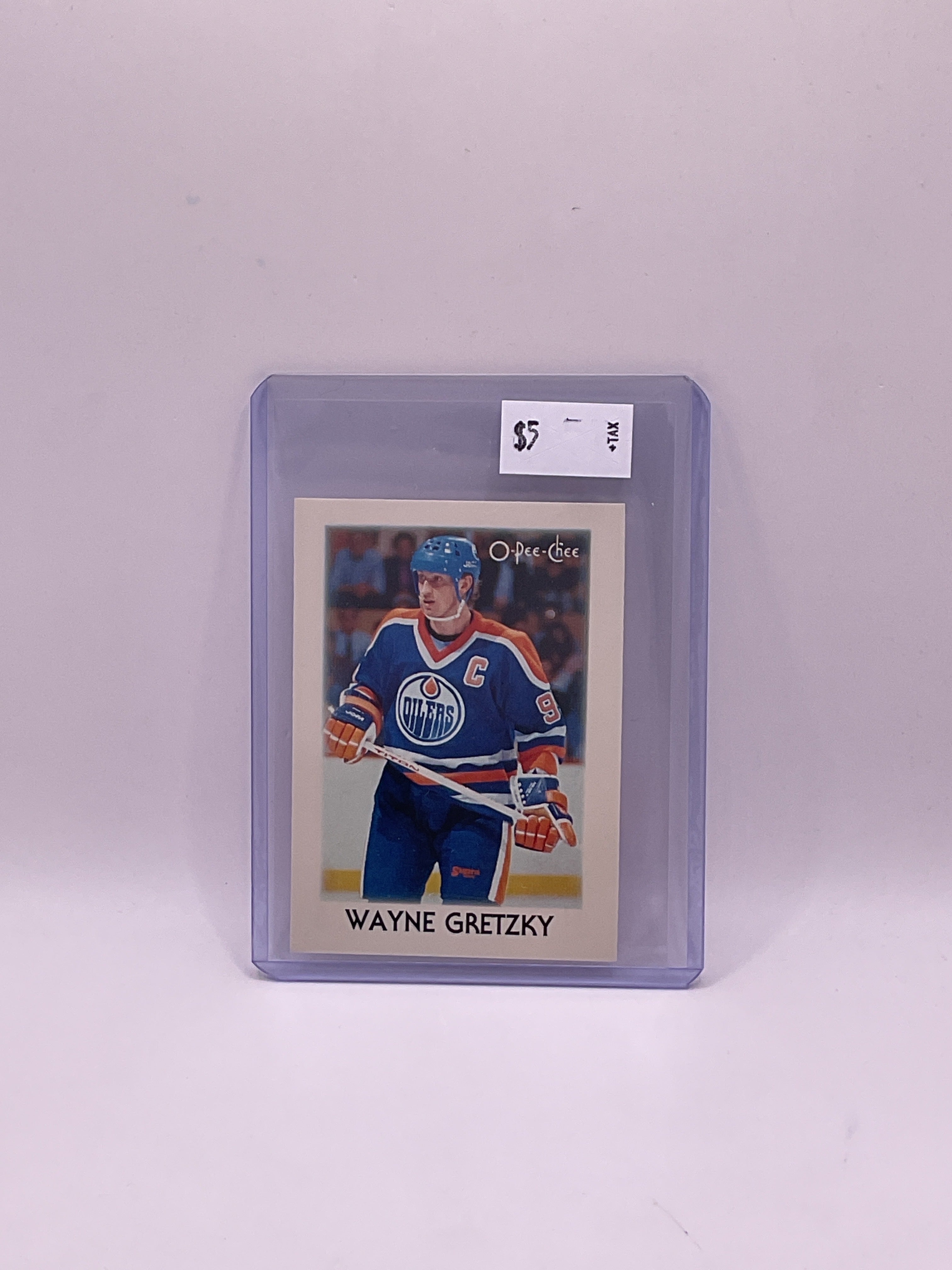 1987-88 O Pee chee Leaders Mini Wayne Gretzky