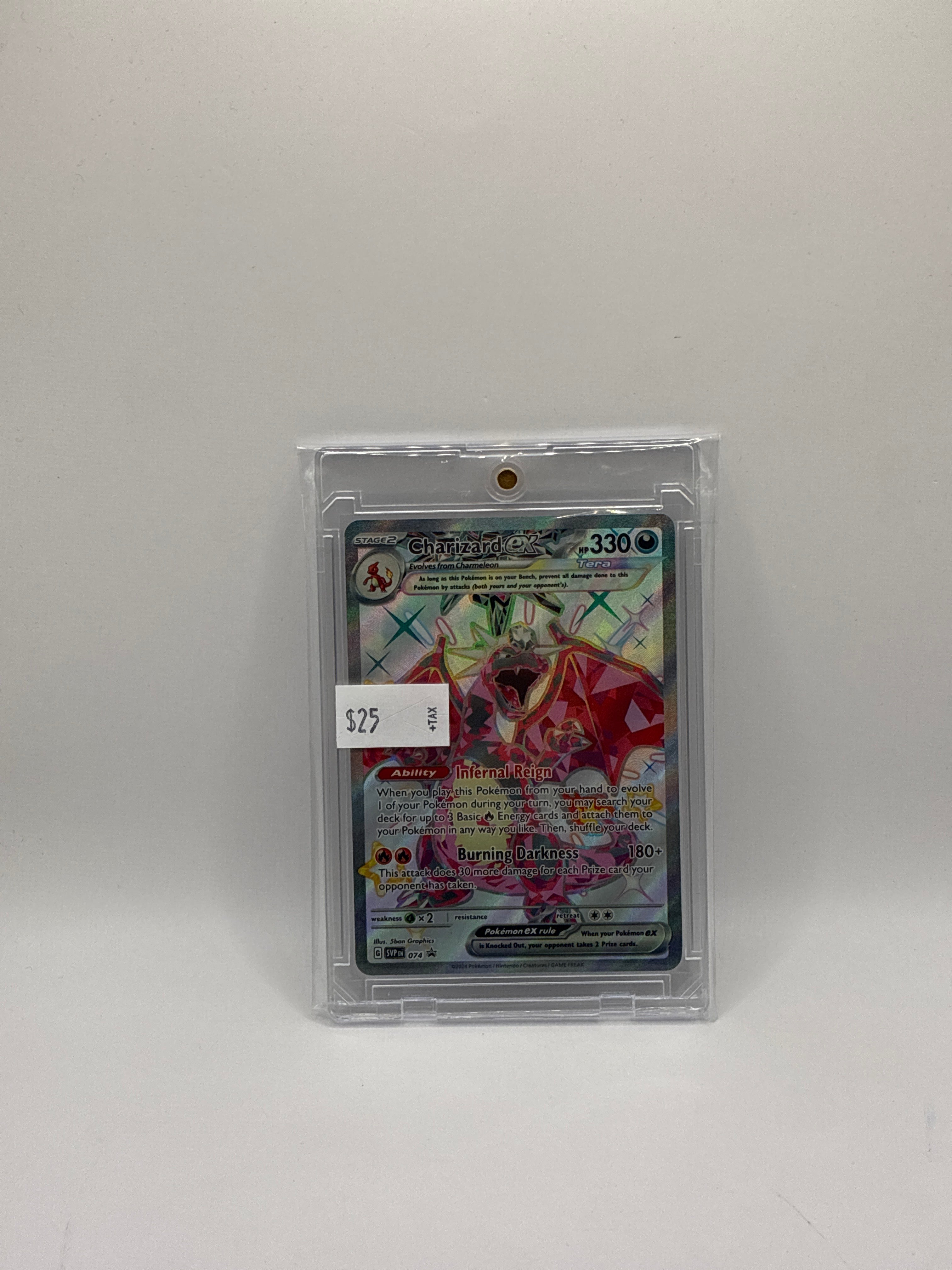 Charizard EX 074 Sv: Scarlet and Violet Promo Cards Holo