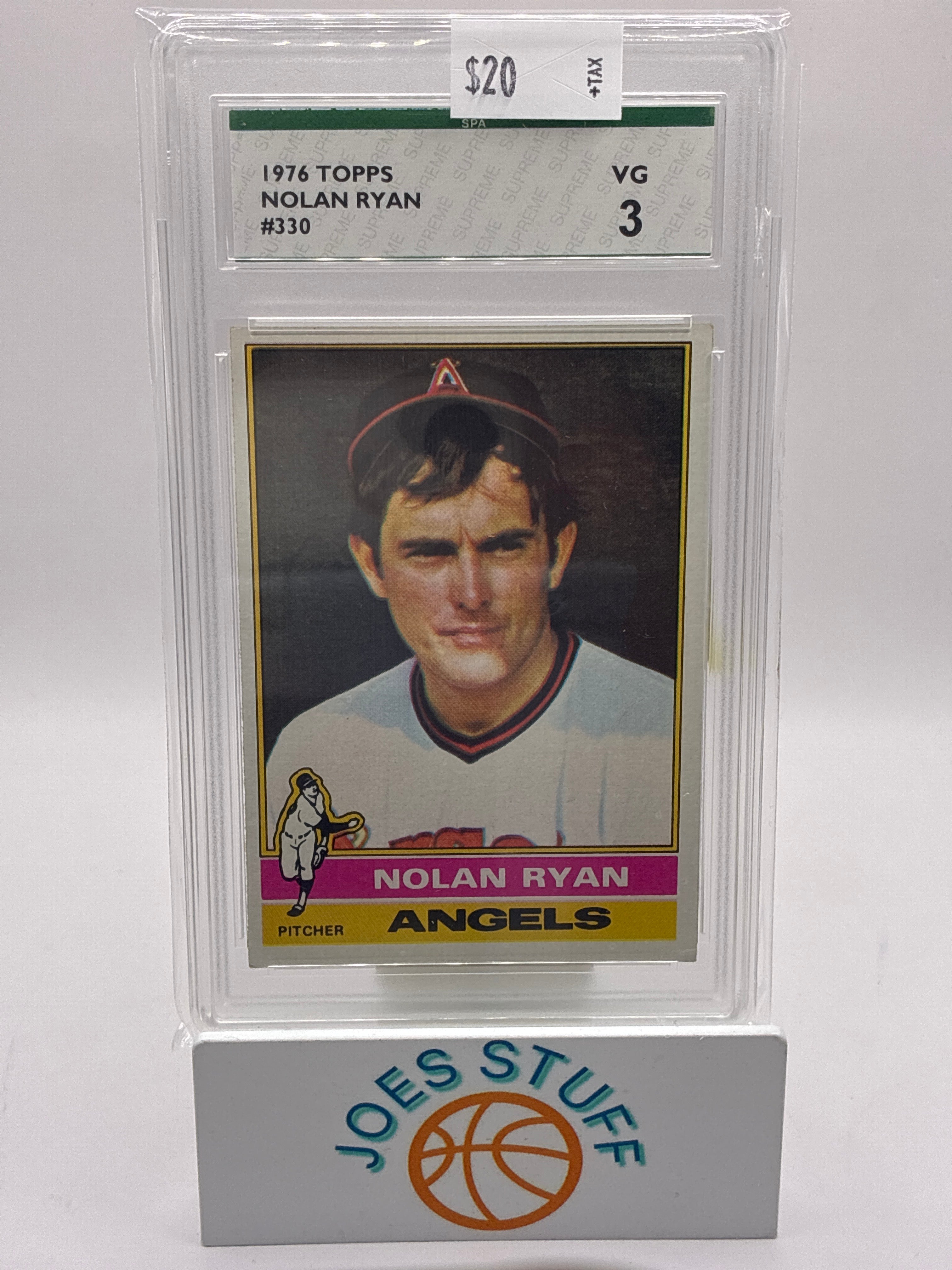 1976 Topps Nolan Ryan #330 SP3