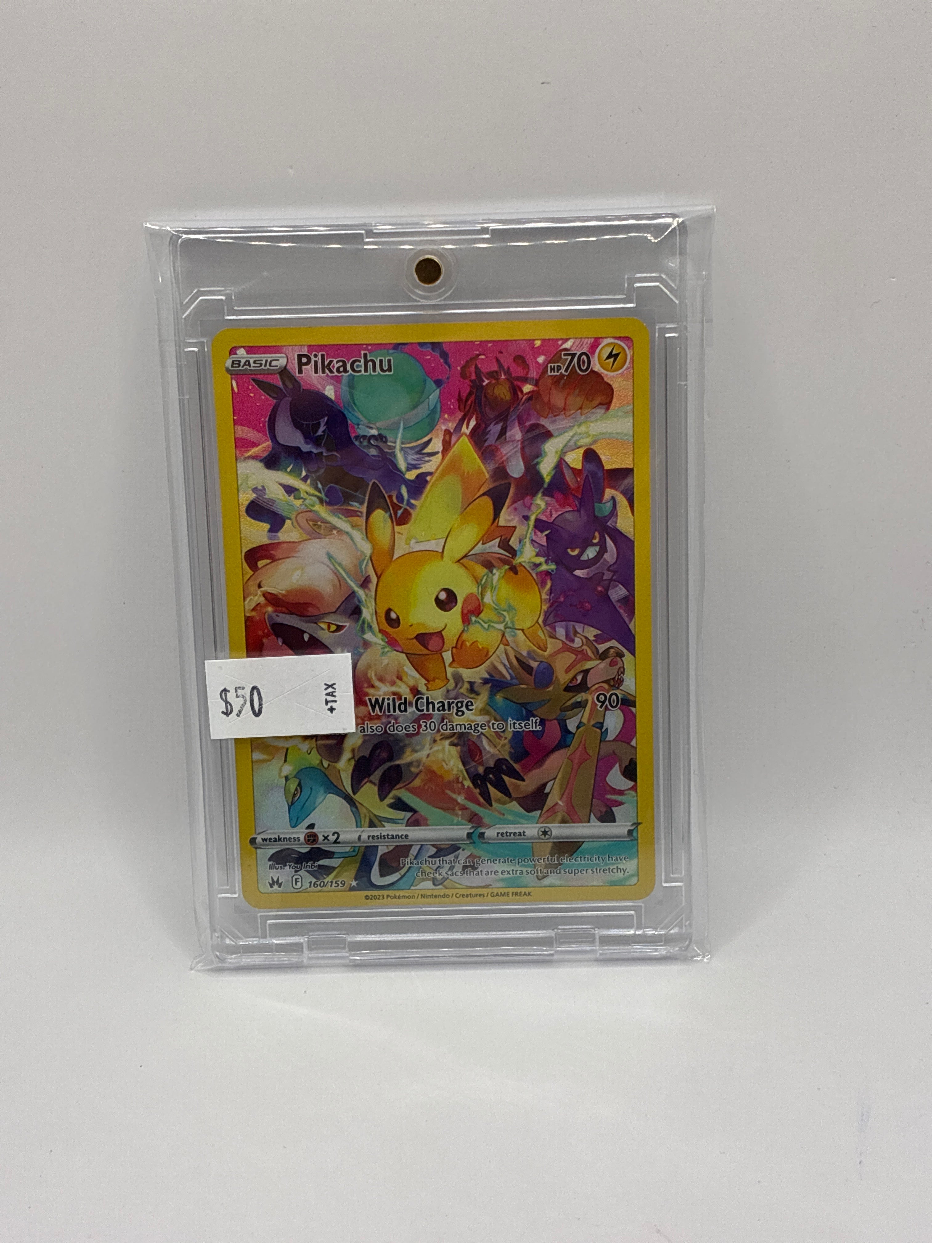 Pikachu (Secret) 160/159 SWSH: Crown Zenith Holo