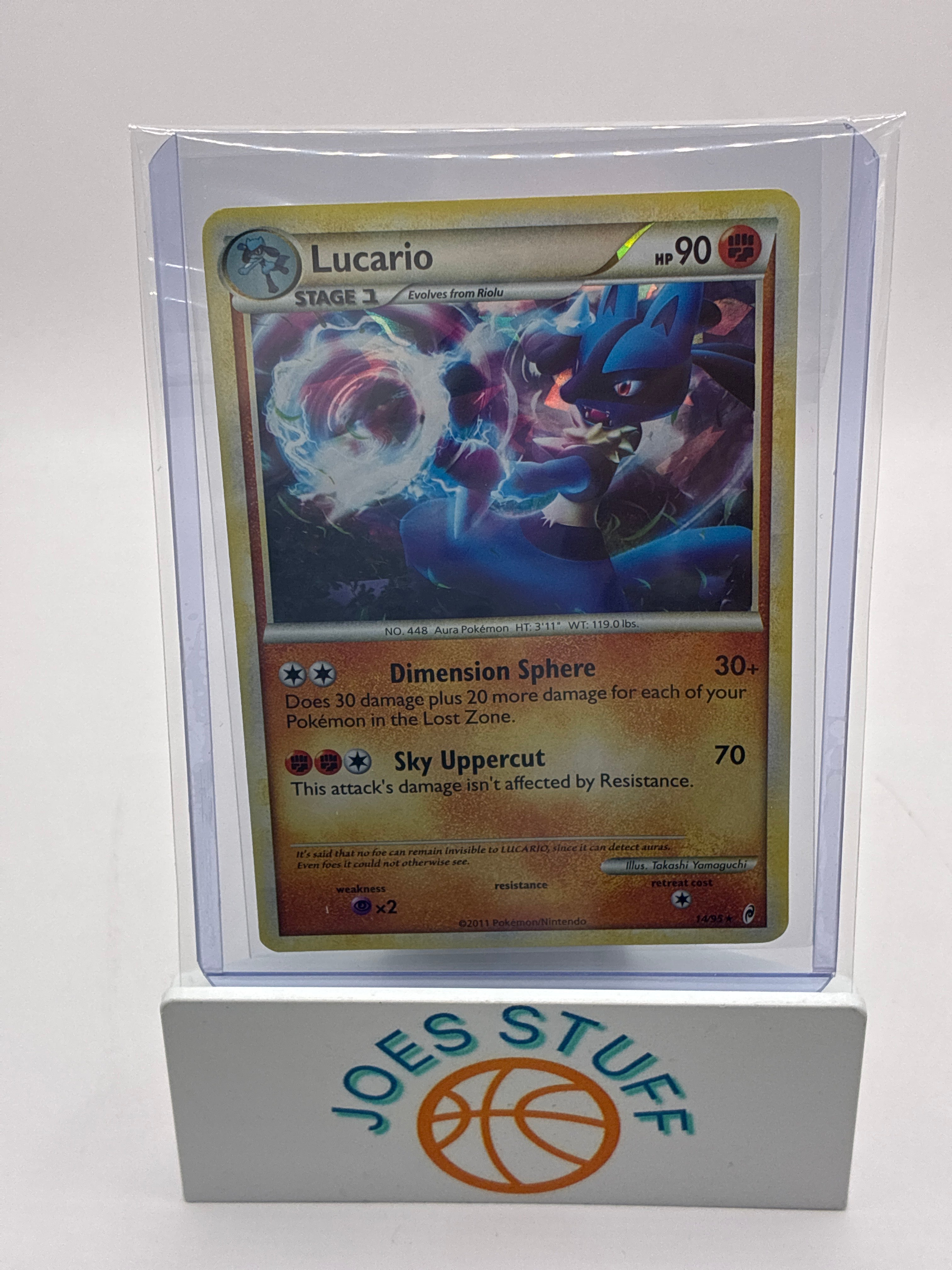 Lucario 14/95 Call of Legends Holo