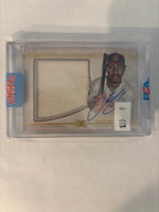 2017 Topps Francisco Lindor patch auto 33/50
