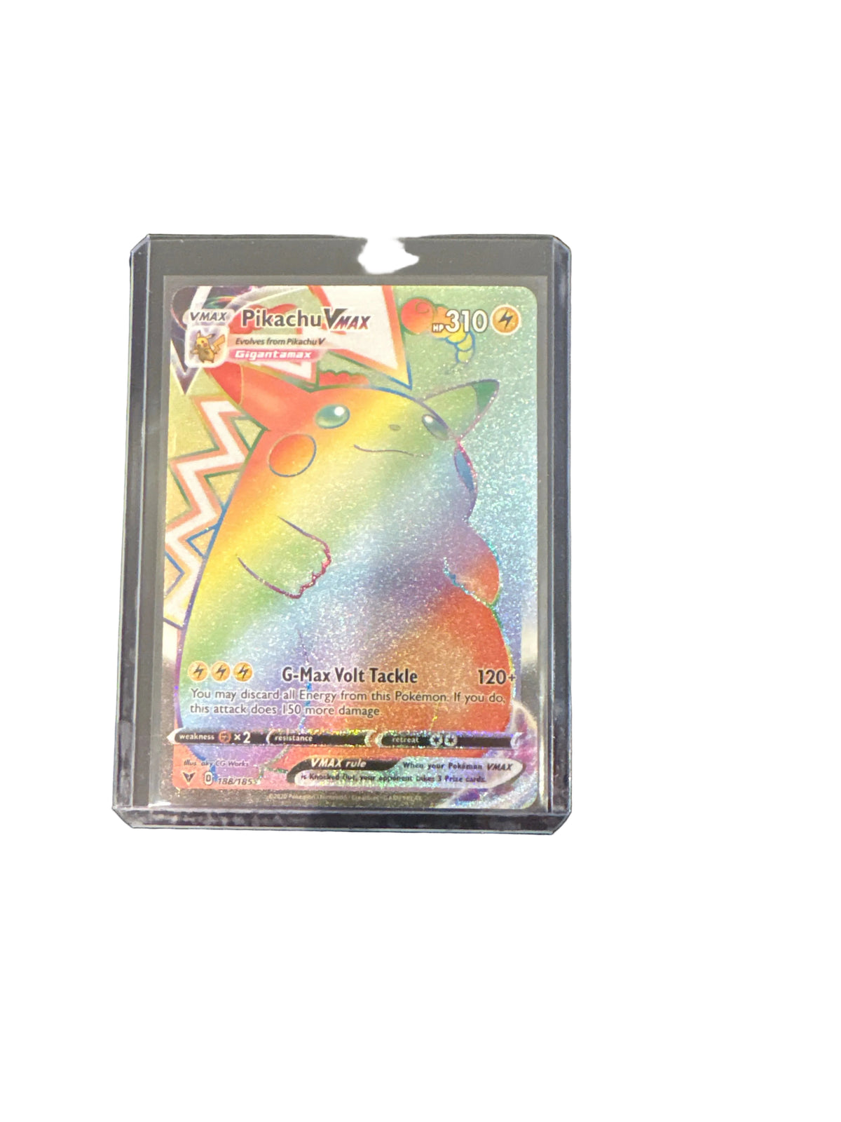 2020 Pokemon Pikachu VMax 188/185