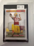 2005 Aaron Rodger’s rookie card