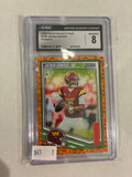 2025 Panini Score a Treat #195 Jayden Daniels Pumpkin CGC 8