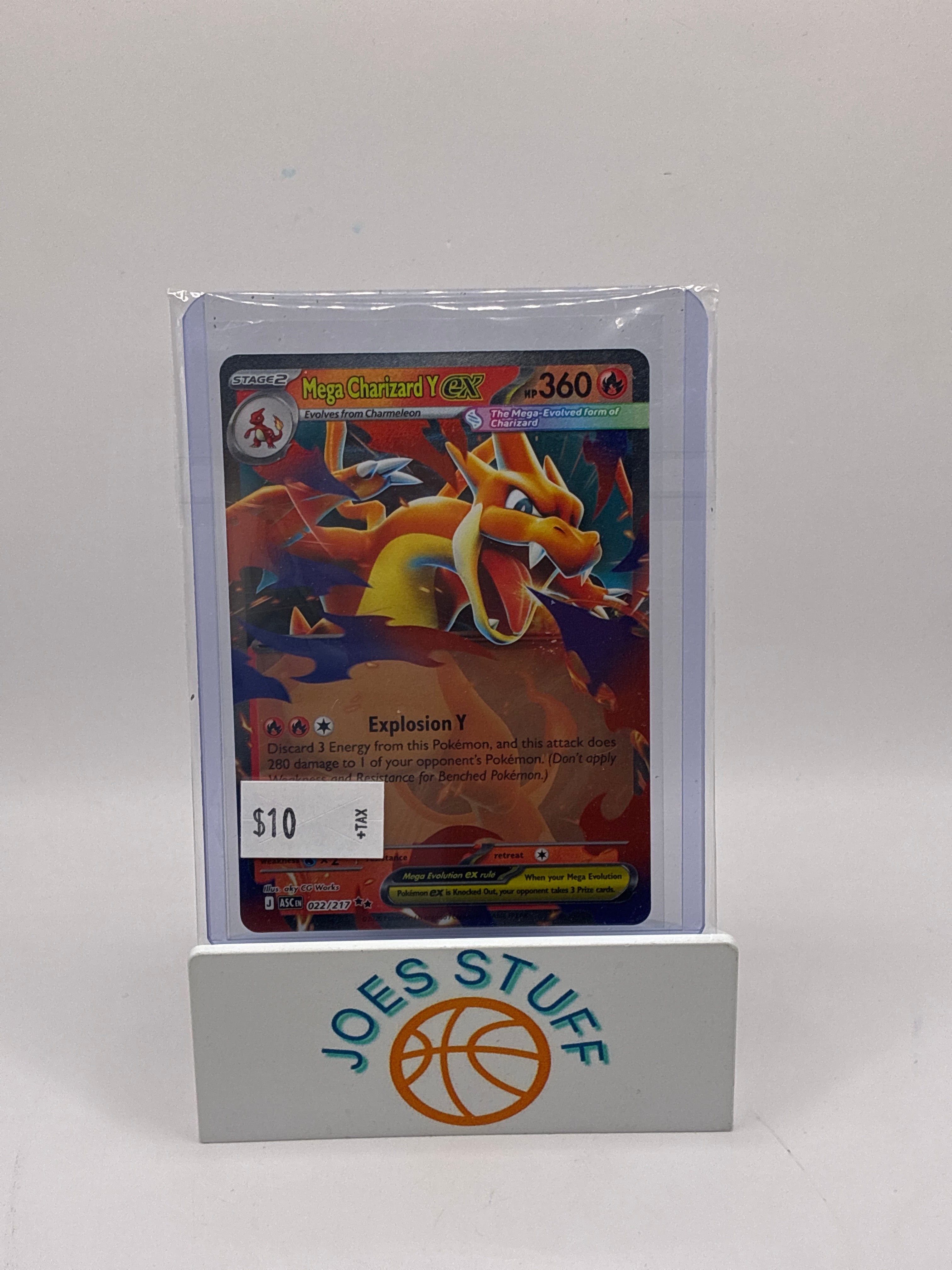 Mega Charizard Y ex 022/217 Me: Ascended Heroes Holo