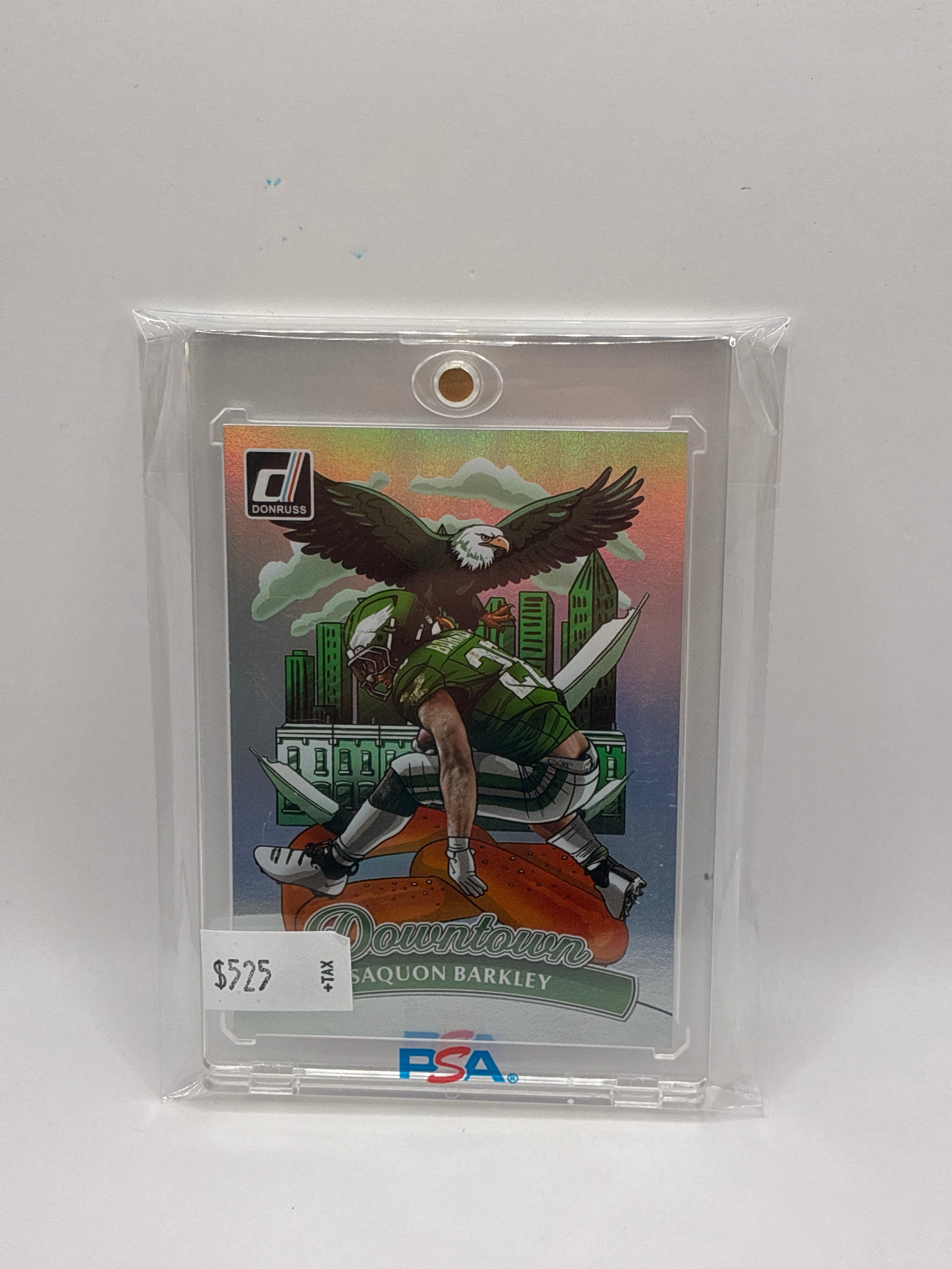 2025 Panini DonRuss Saquon Barkley Downtown! #7