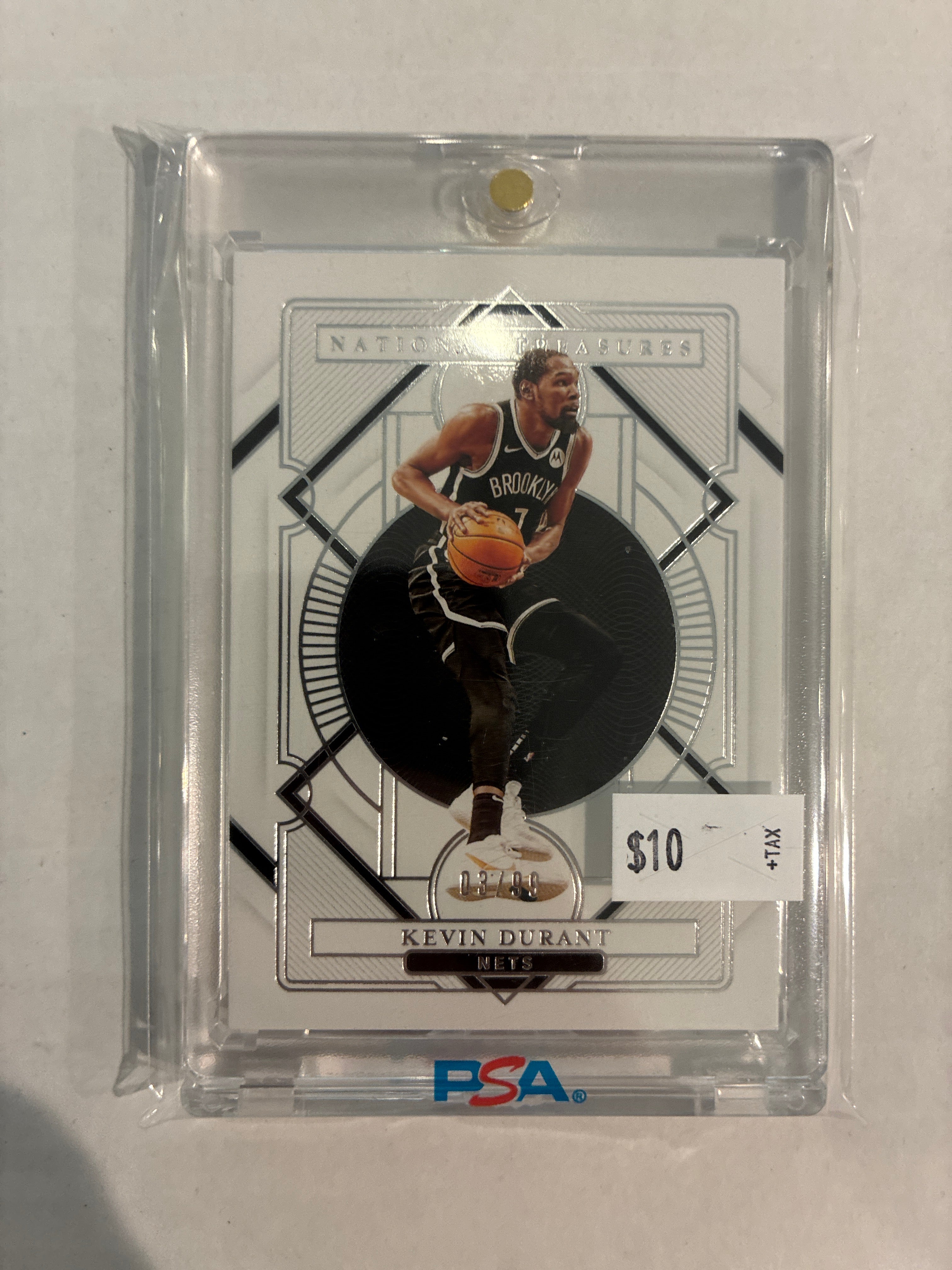 2020-21 Panini National Treasures Kevin Durant 03/99