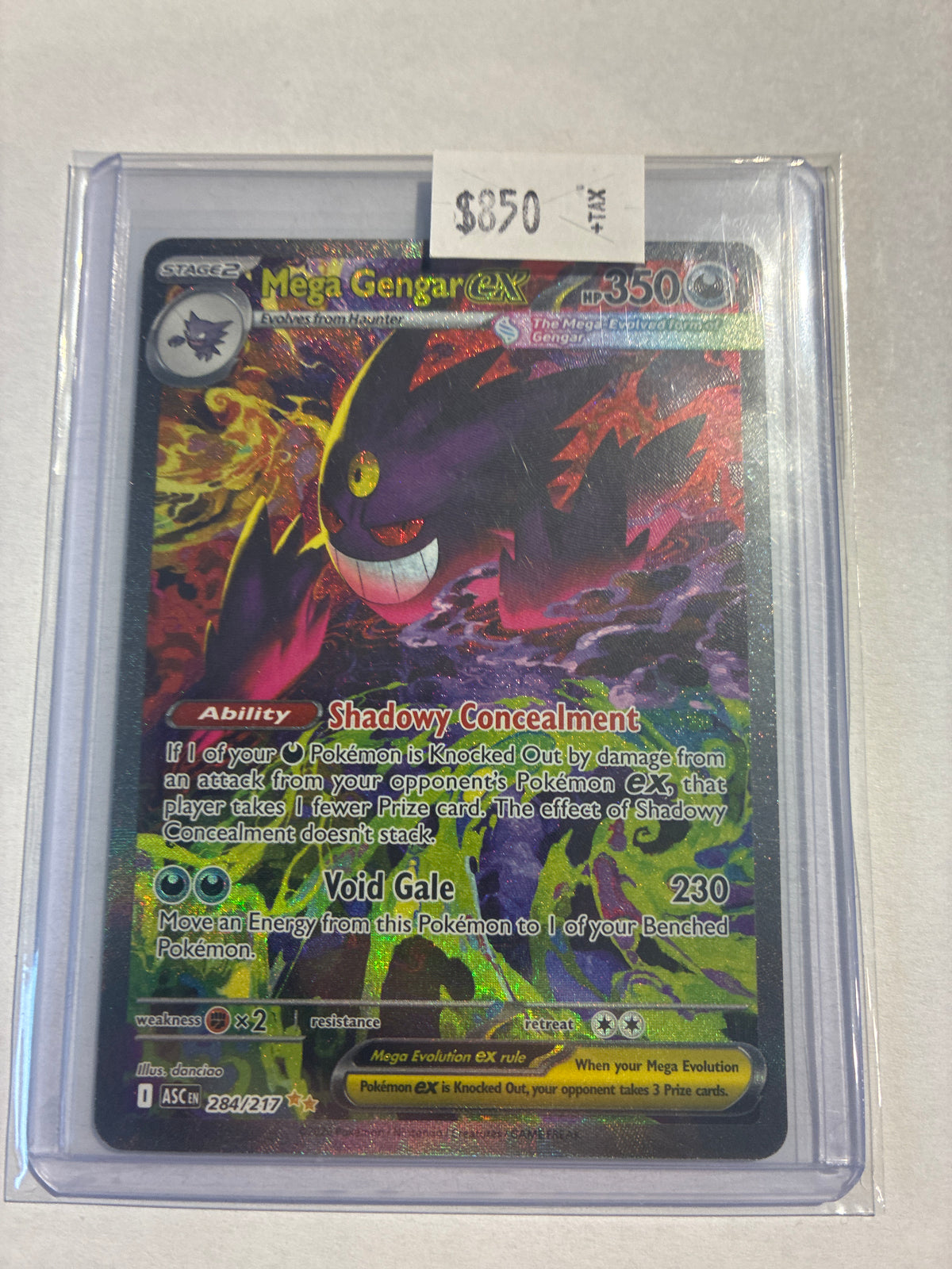 Mega Gengar Ex 284/217