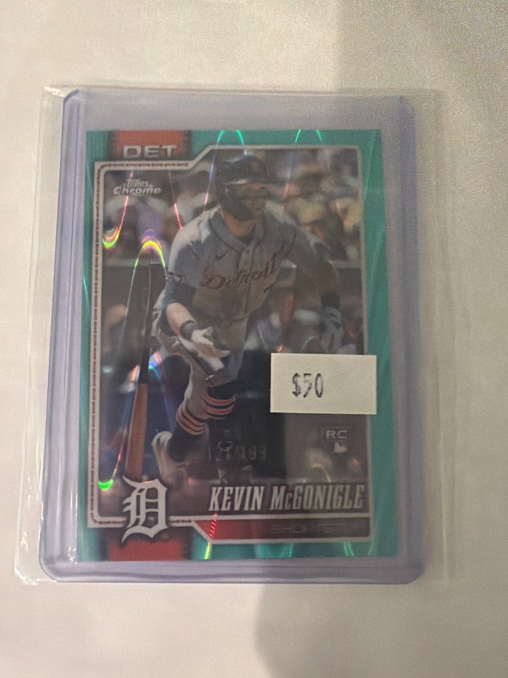 2026 Topps Chrome Kevin Mcgonigle 121/199