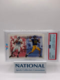 2000 Skybox Dominion Rookies Pairs Tom Brady Giovanni Carmazzi PSA 9