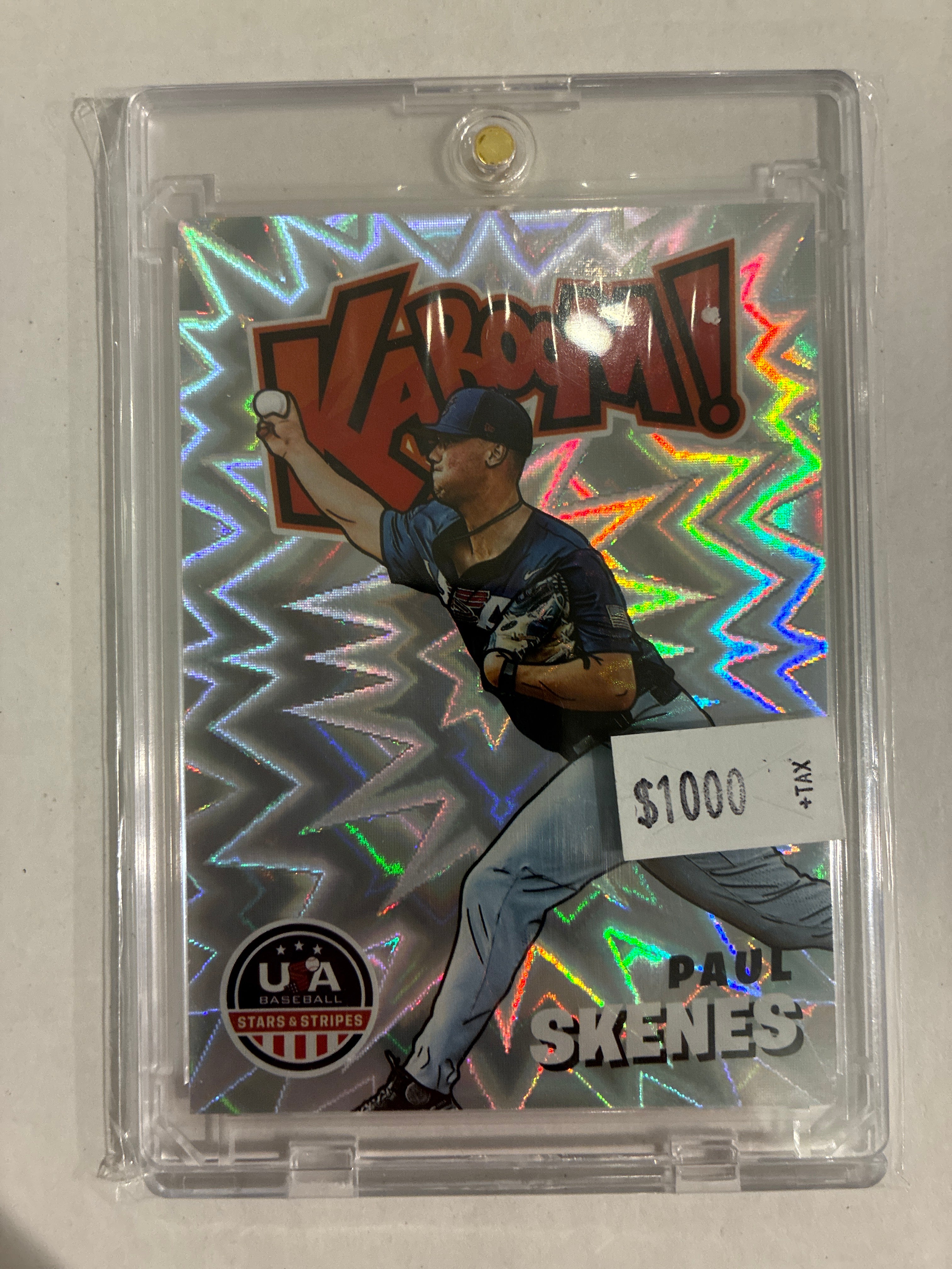 2025 Panini Stars and Stripes Kaboom! Paul Skenes