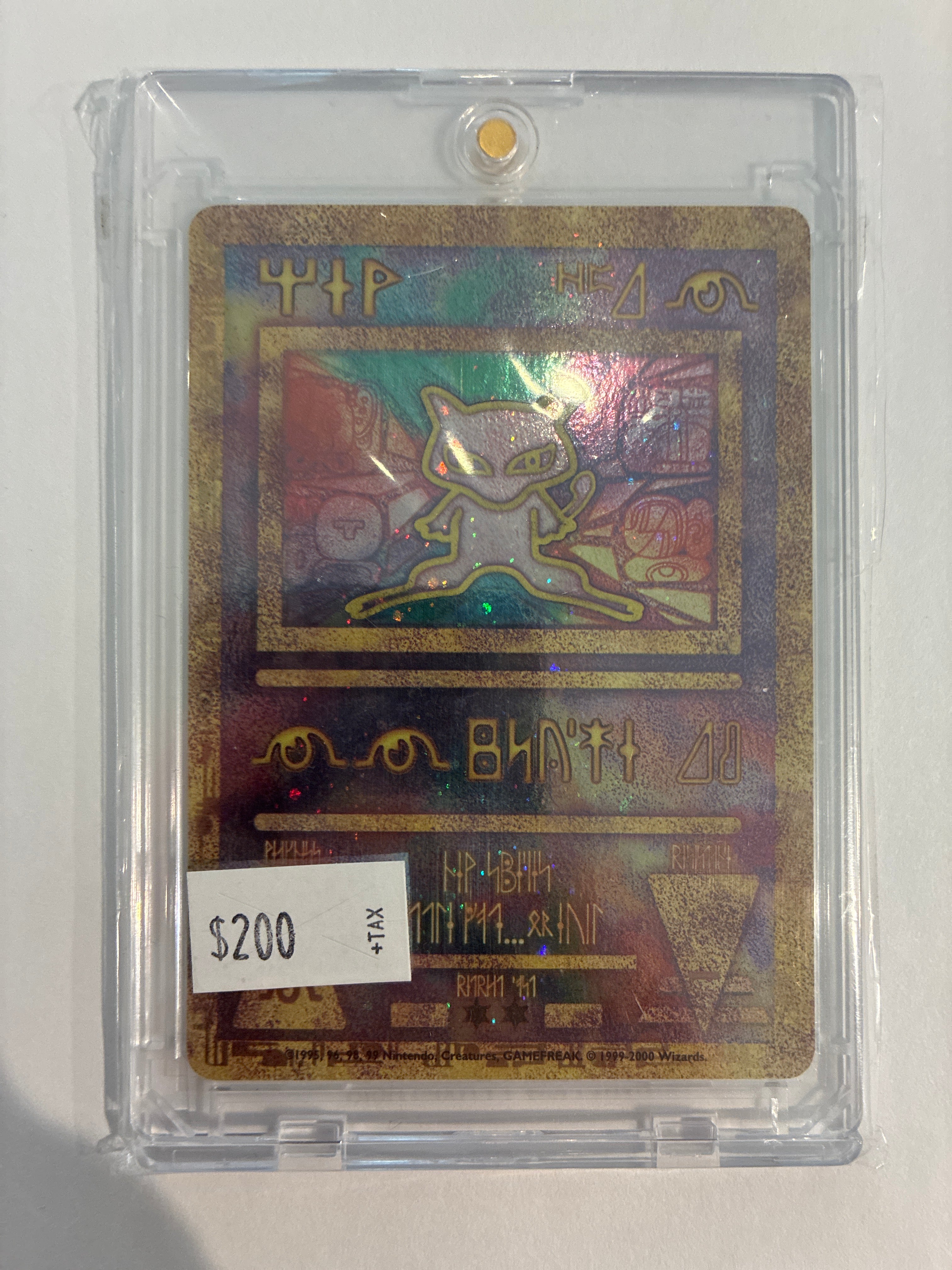 Ancient Mew 1 Promo Holo