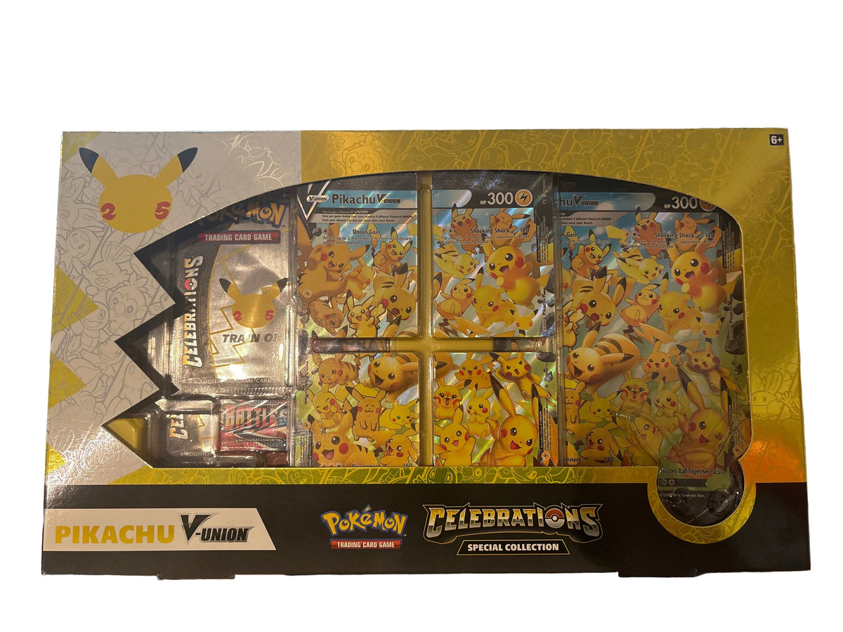 Pokemon : 25th Celebration Pikachu V-Union - Collection Box
