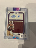 2026 Panini national treasures Jameis Winston patch auto 50/75 ￼