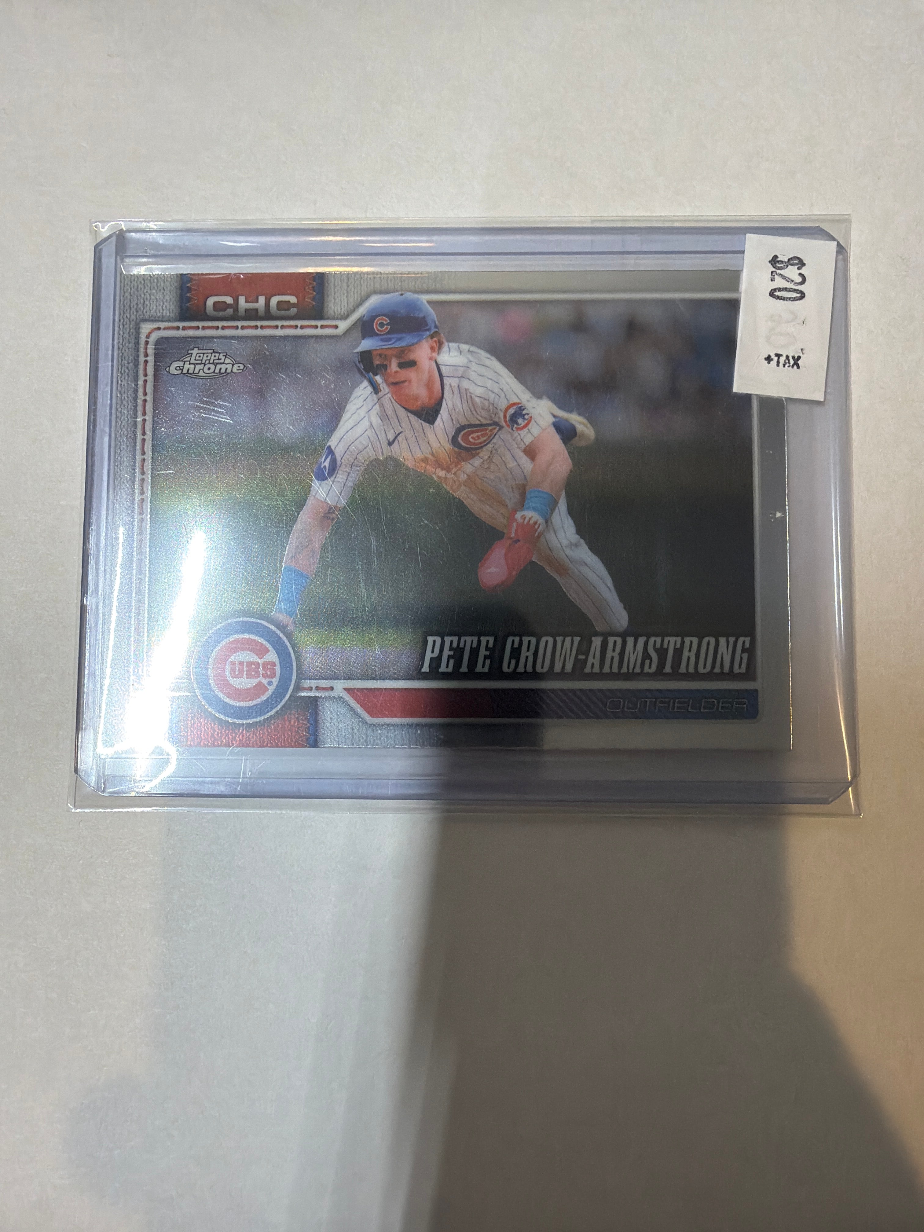 2026 Topps chrome Pete crow Armstrong