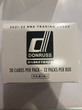 2021-22 Panini Donruss Basketball Value Pack Box