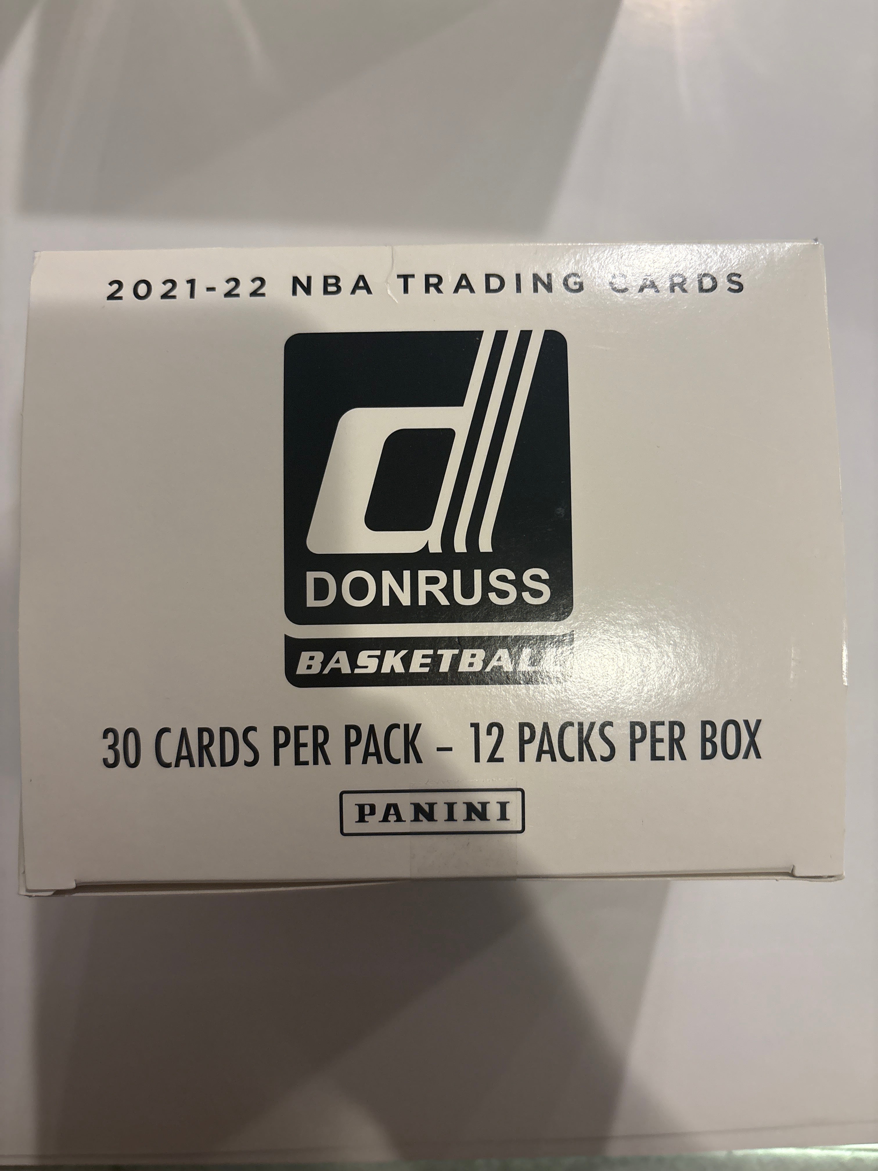 2021-22 Panini Donruss Basketball Value Pack Box