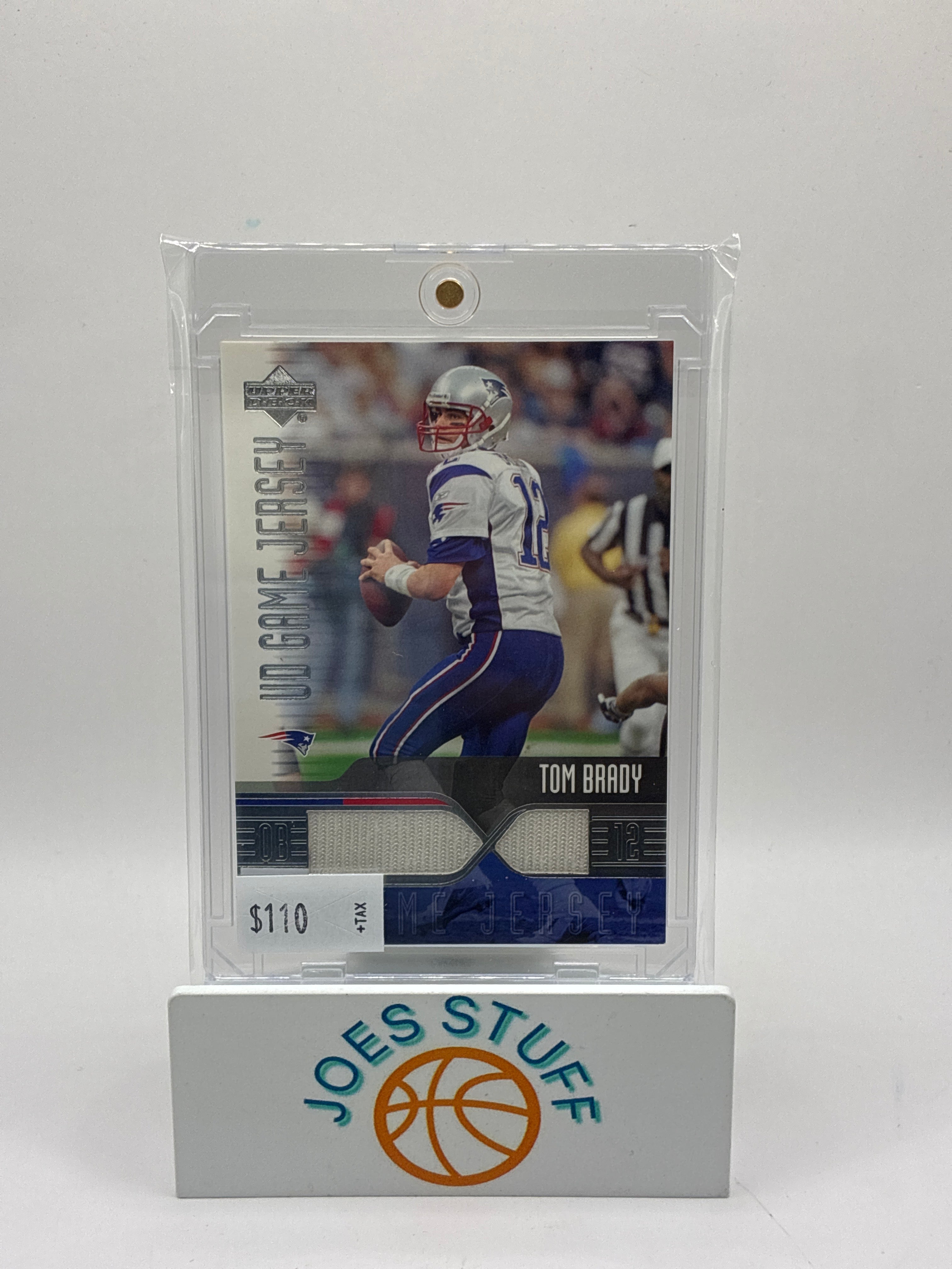 2004 Upper Deck Ud Game Jersey Tom Brady