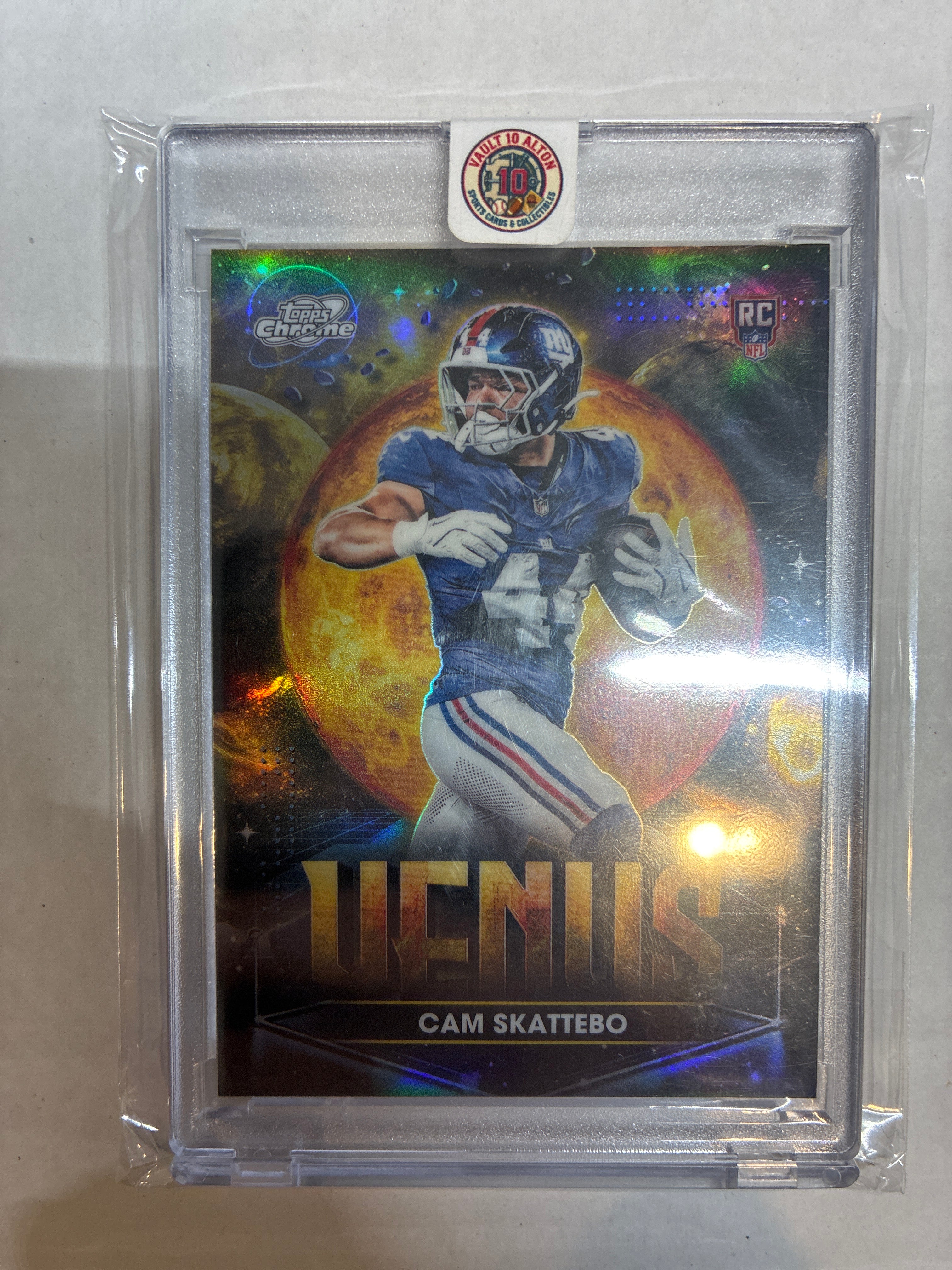 2025 Topps Cosmic Chrome Cam Skattebo Planetary Pursuit #PPV-CS Venus