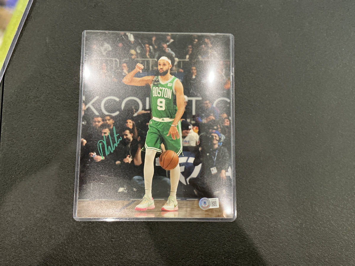 Derrick white autographed picture 8x10