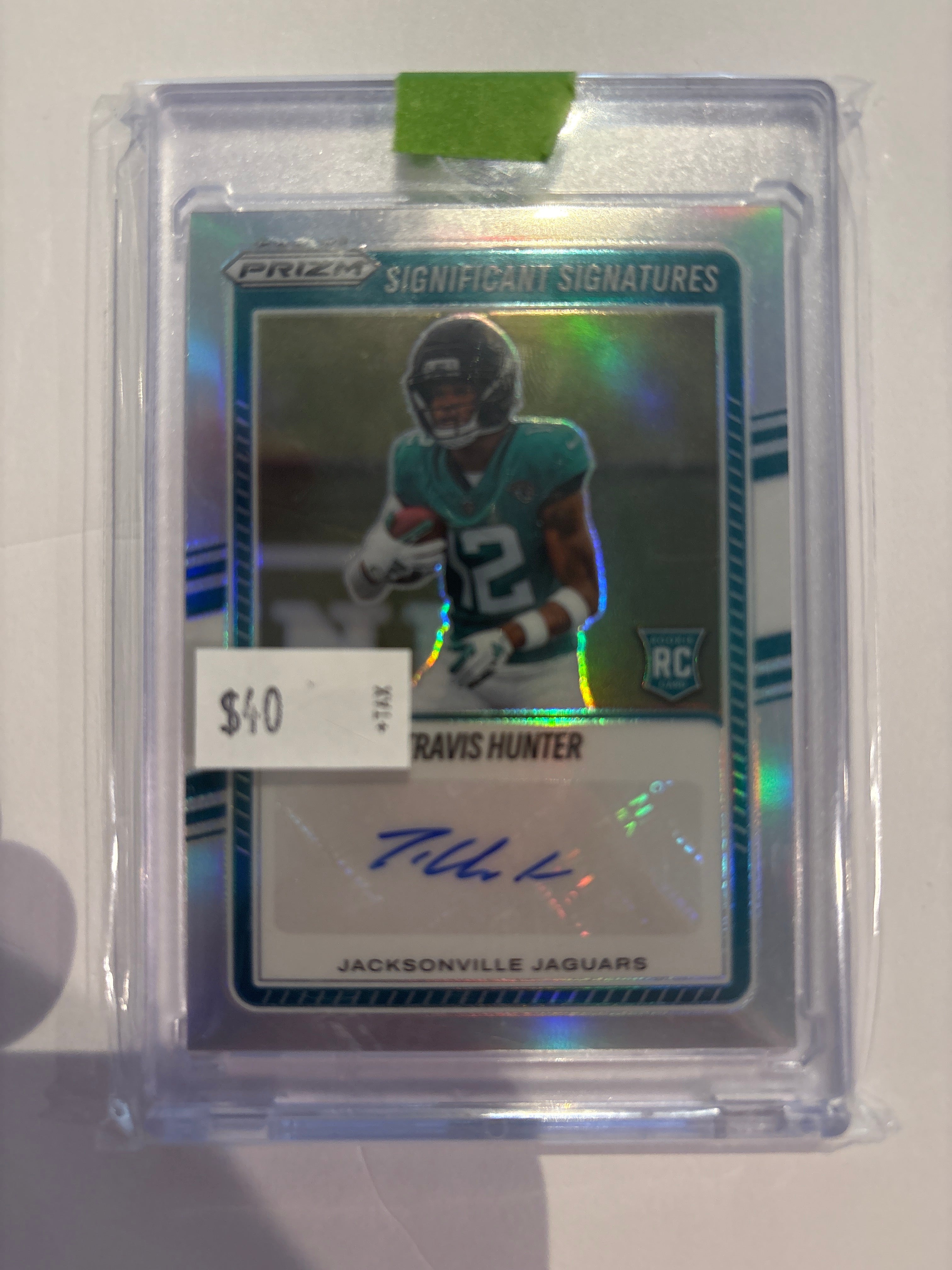 2025 Panini Prizm Travis Hunter #SSI-THR Significant Signatures