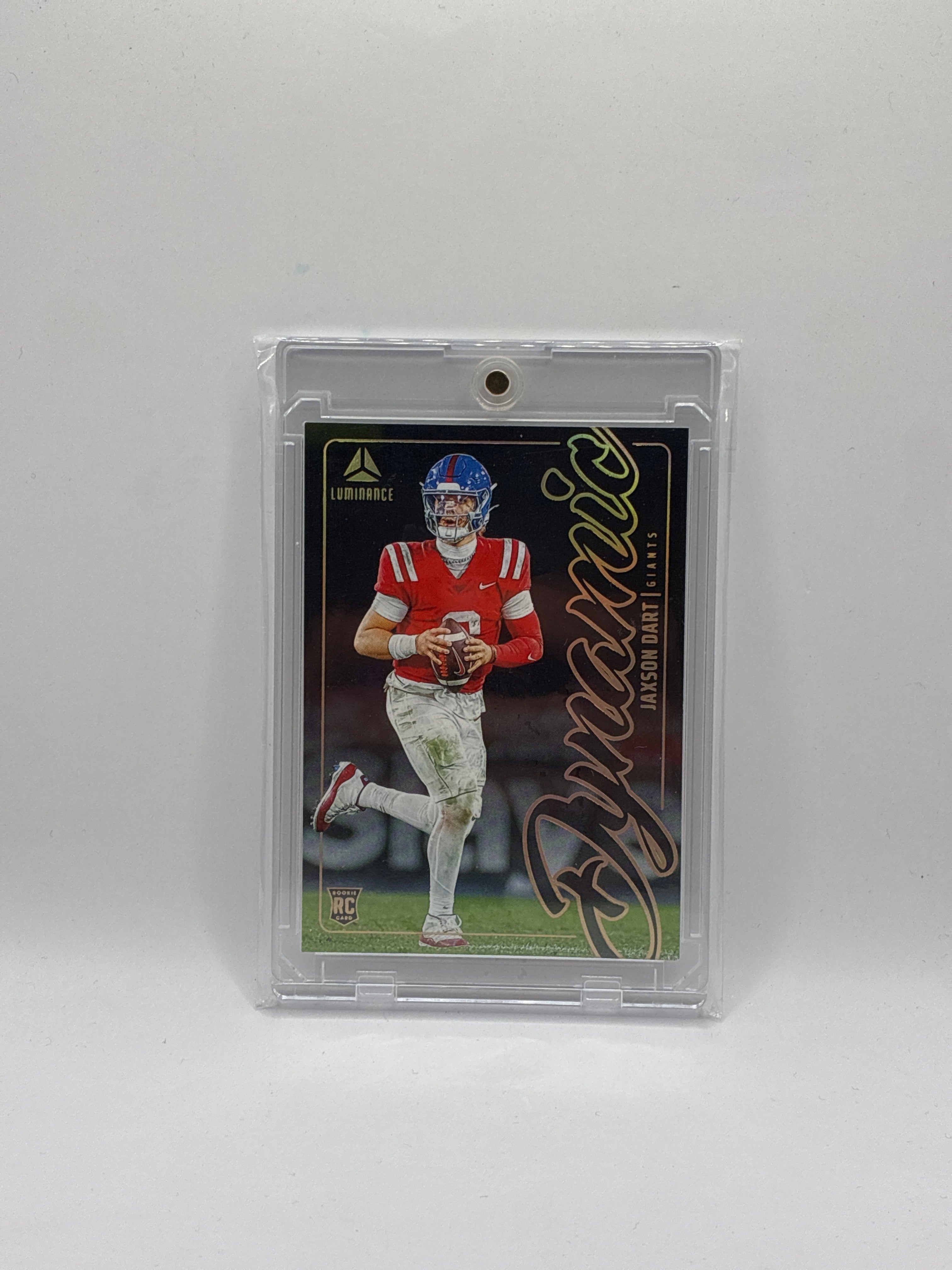 2025 Panini Luminance Dynamic Rookies Jaxson Dart #14