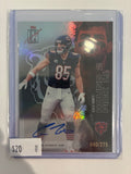 2025 Topps Signature Class Cole Kmet #68 Auto 040/275 Orange