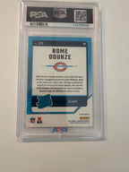 2024 Donruss Rome Odunze optic preview red wave PSA10