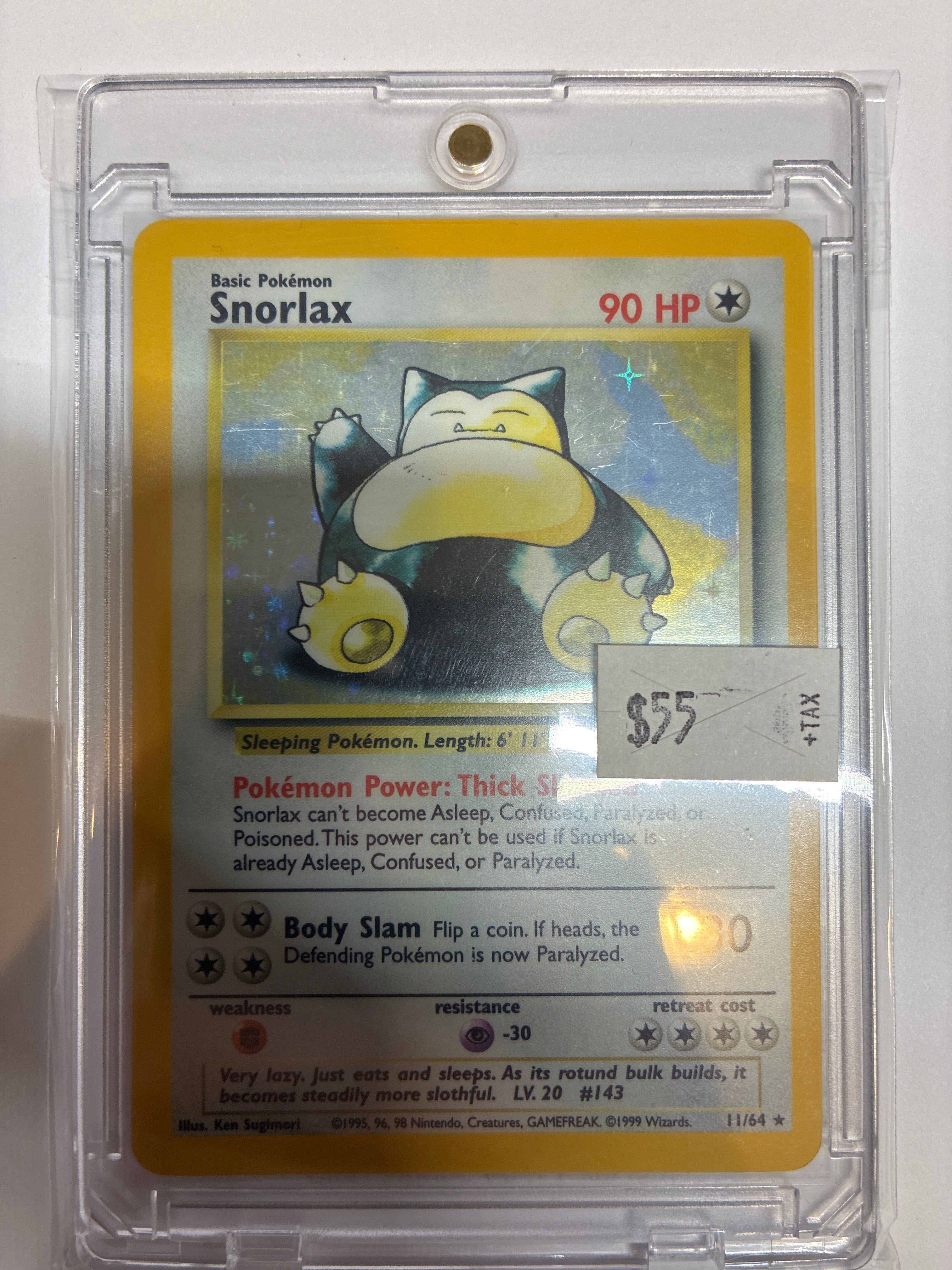 Snorlax 11/64 Jungle Holo