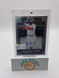 2026 Bowman Chrome MLB Justin Gonzales Auto Red Sox Chrome Rookie