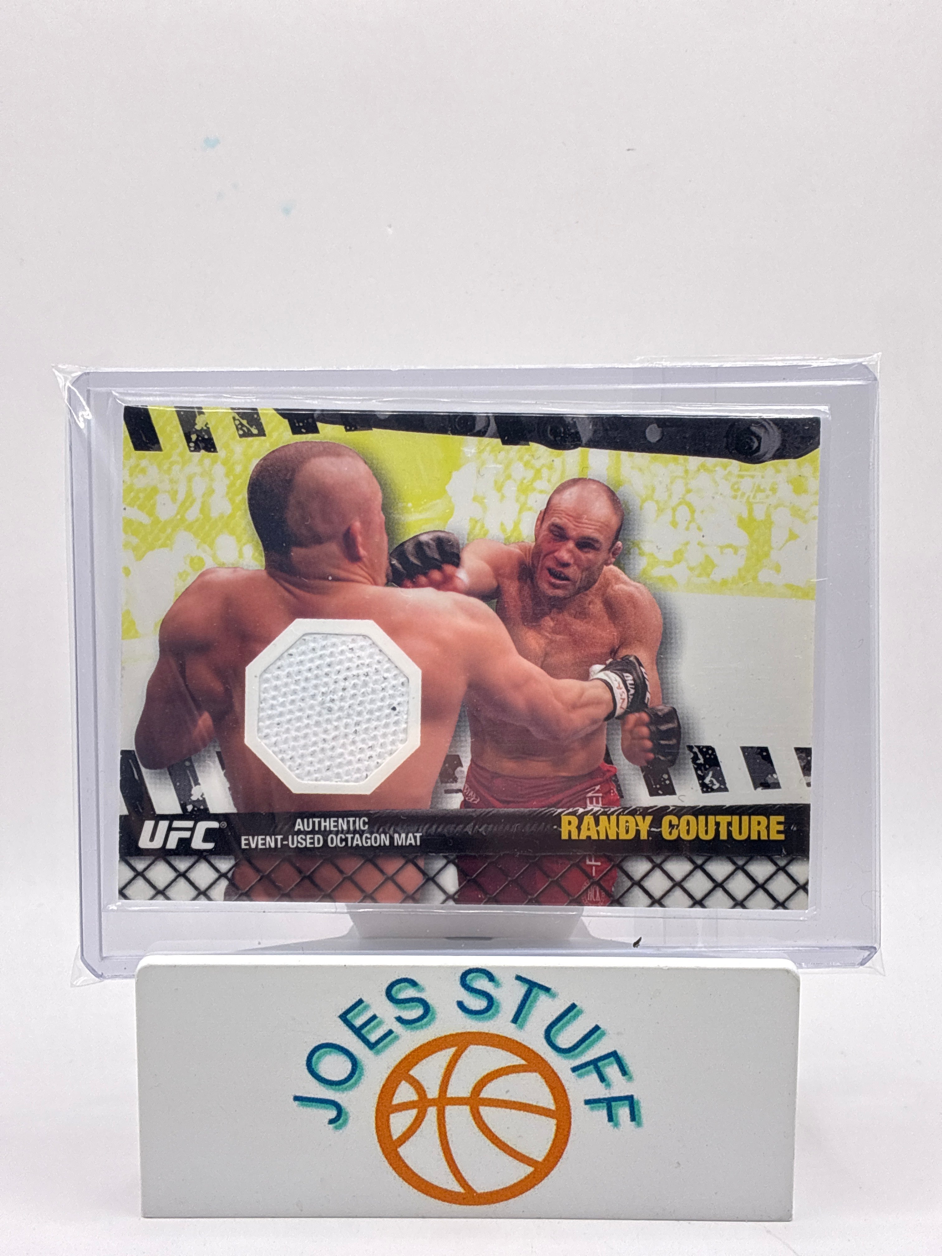 2010 Topps UFC Series 4 Randy Couture Fight Mat Relics