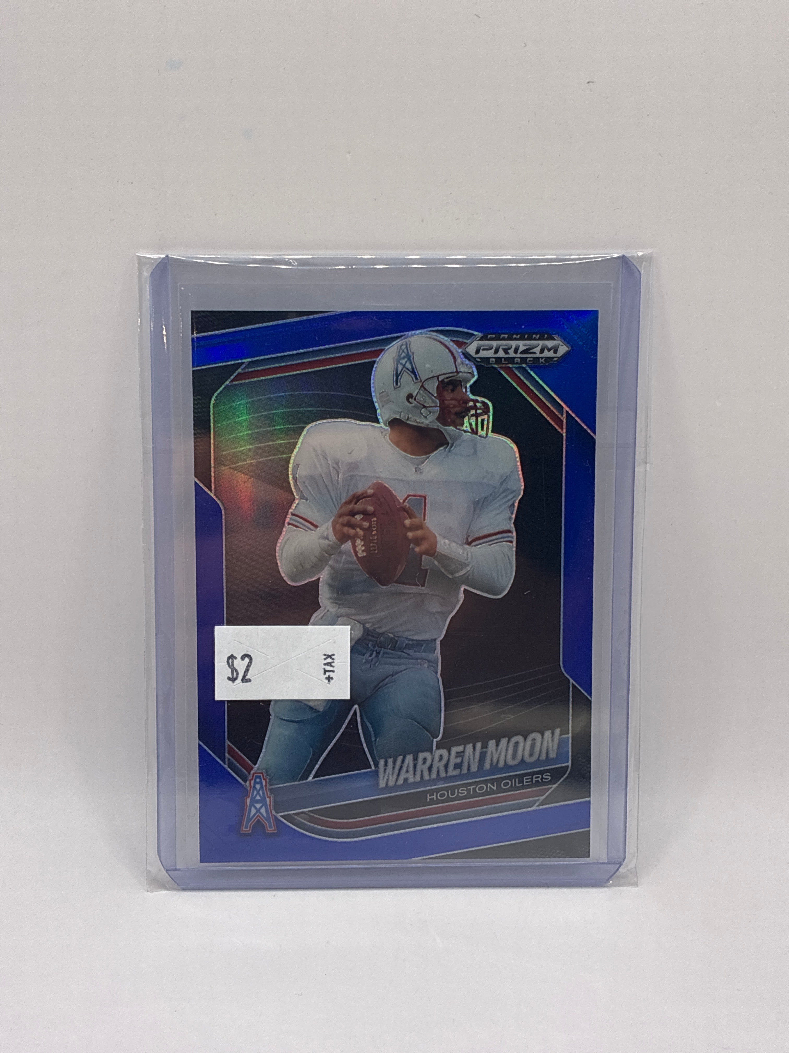 2025 Panini Prizm Black Warren Moon #65 Blue Prizm 139/199