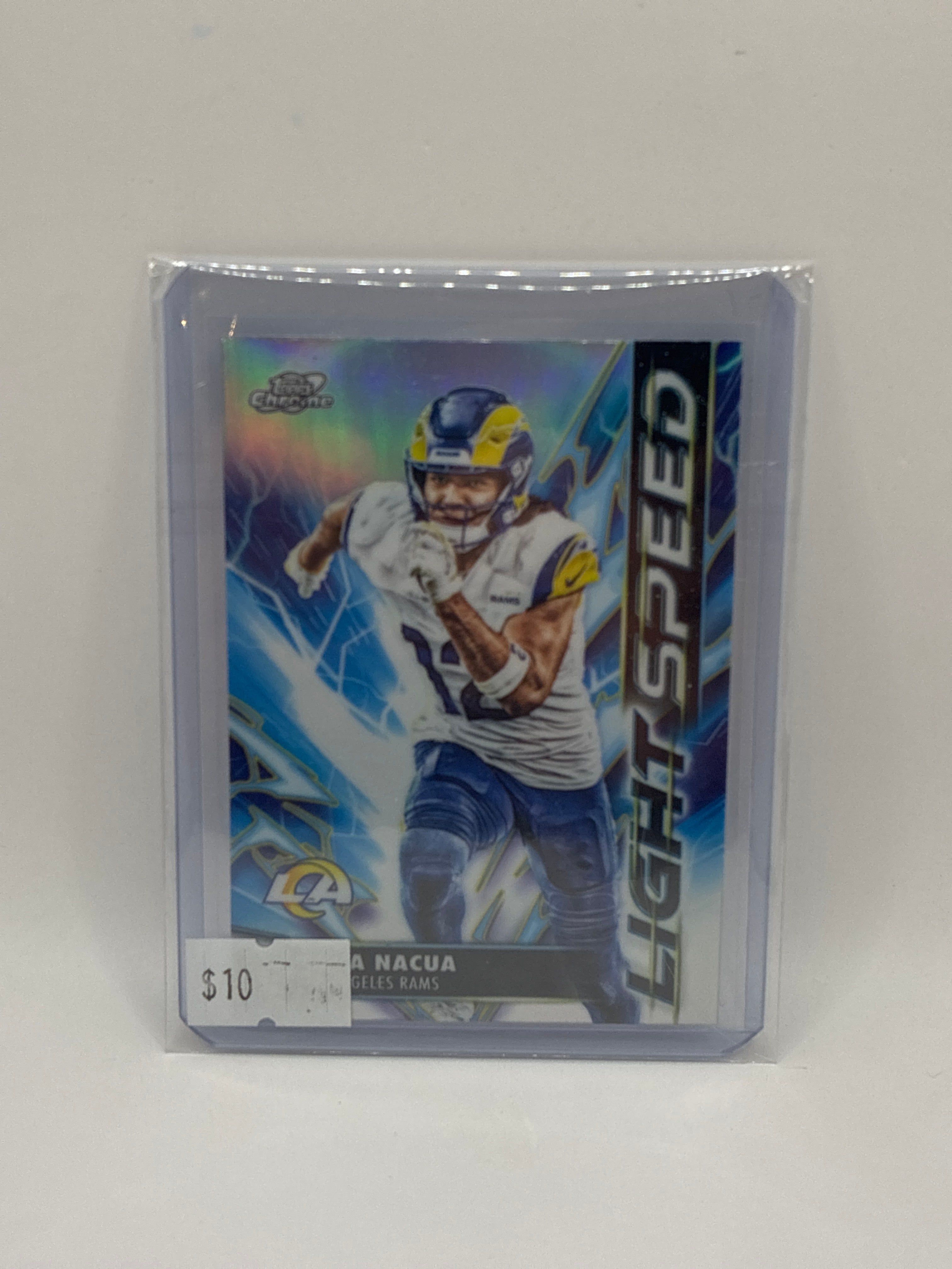 2025 Topps Cosmic Chrome Light Speed Puka Nacua