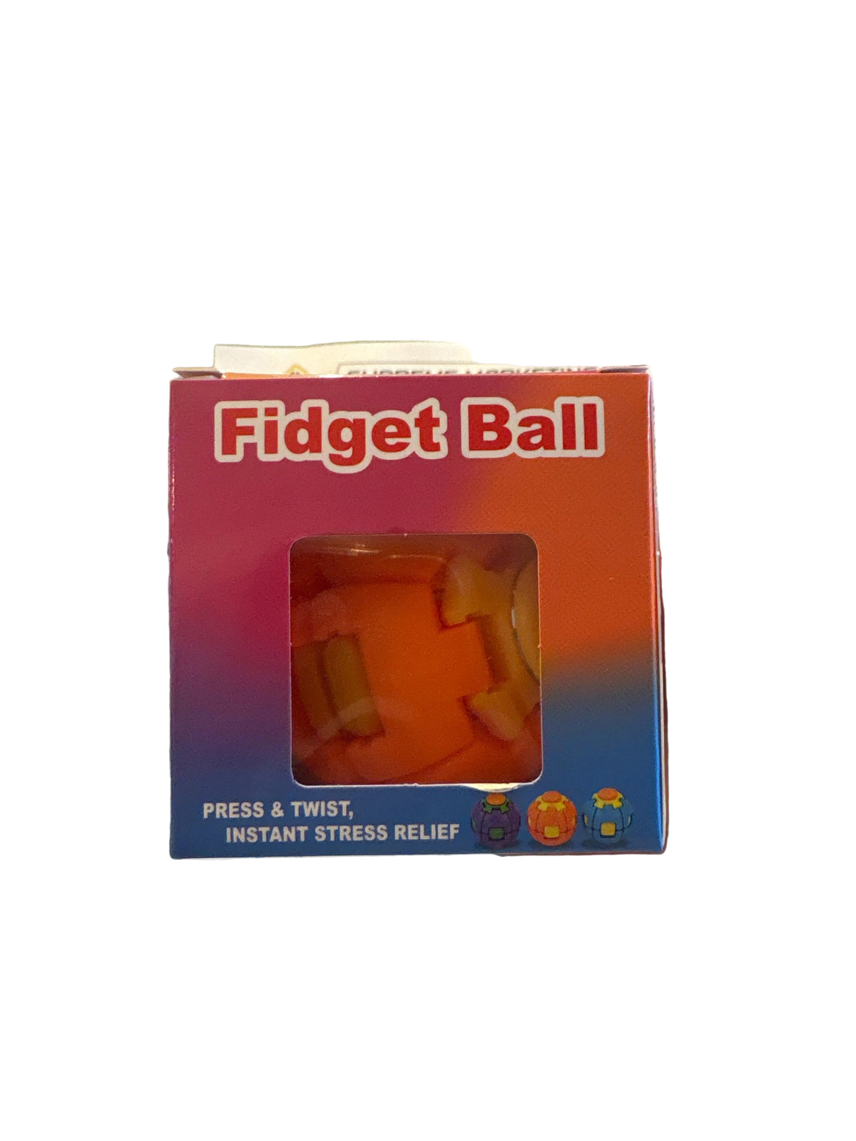 Fidget Ball Spinner Keychain