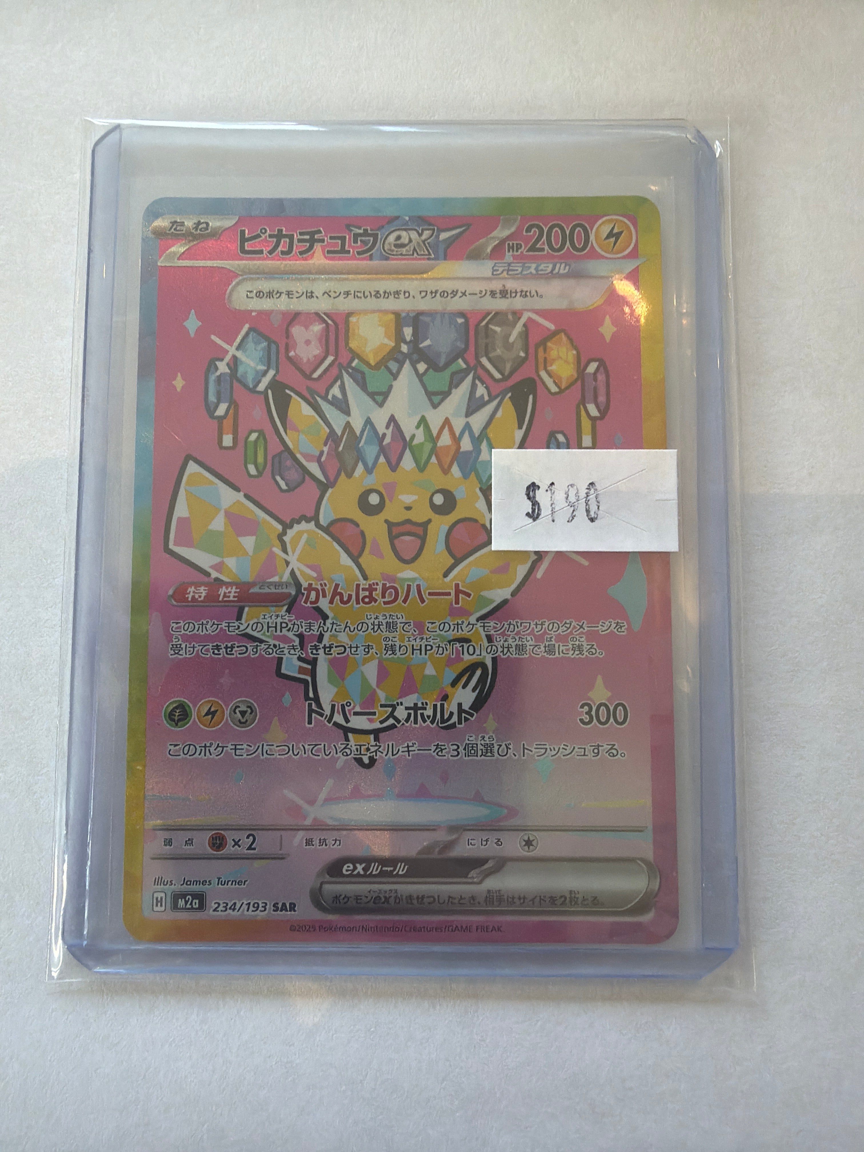 Pikachu ex 234/193