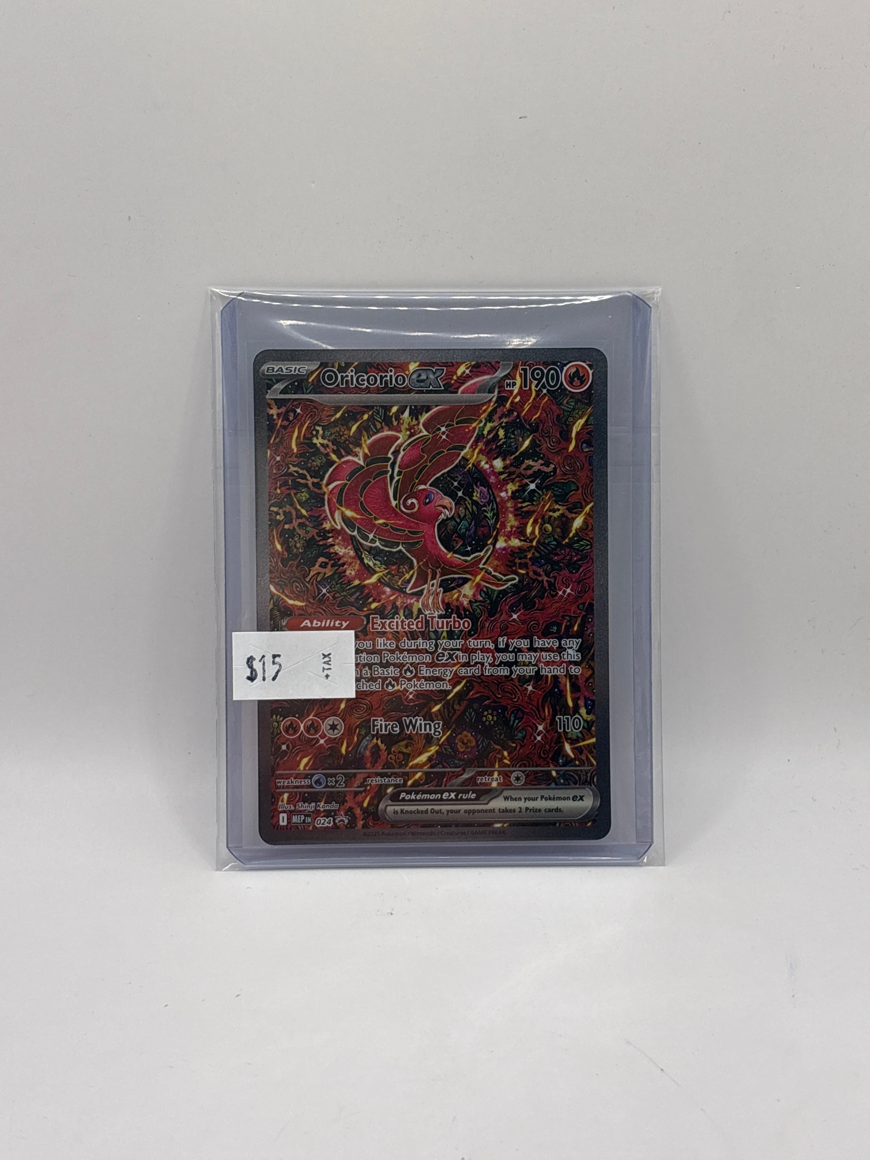 Oricorio ex 024 Me: Mega Evolution Promo Holo