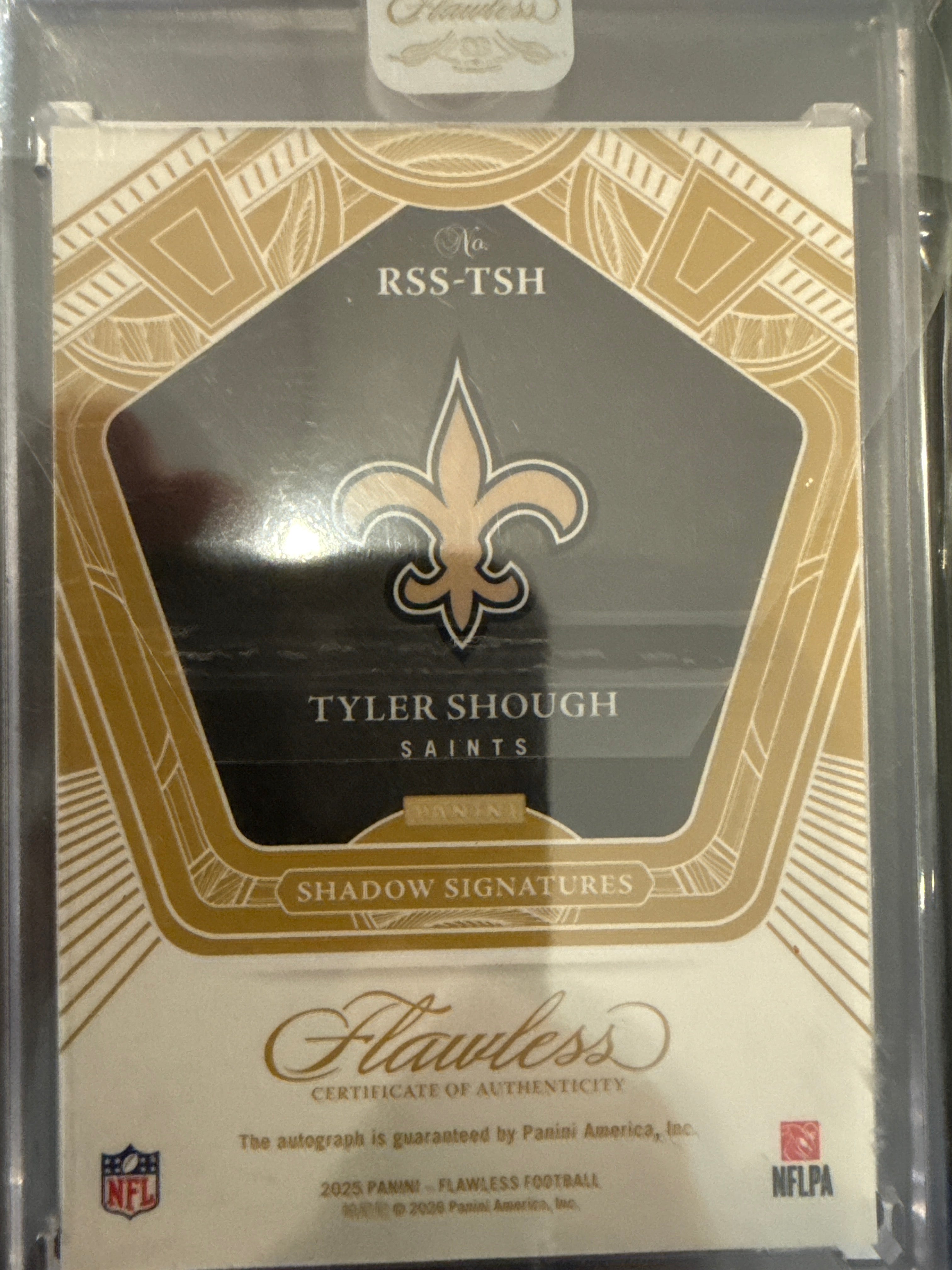 2025 Flawless Tyler Shough Auto 17/20
