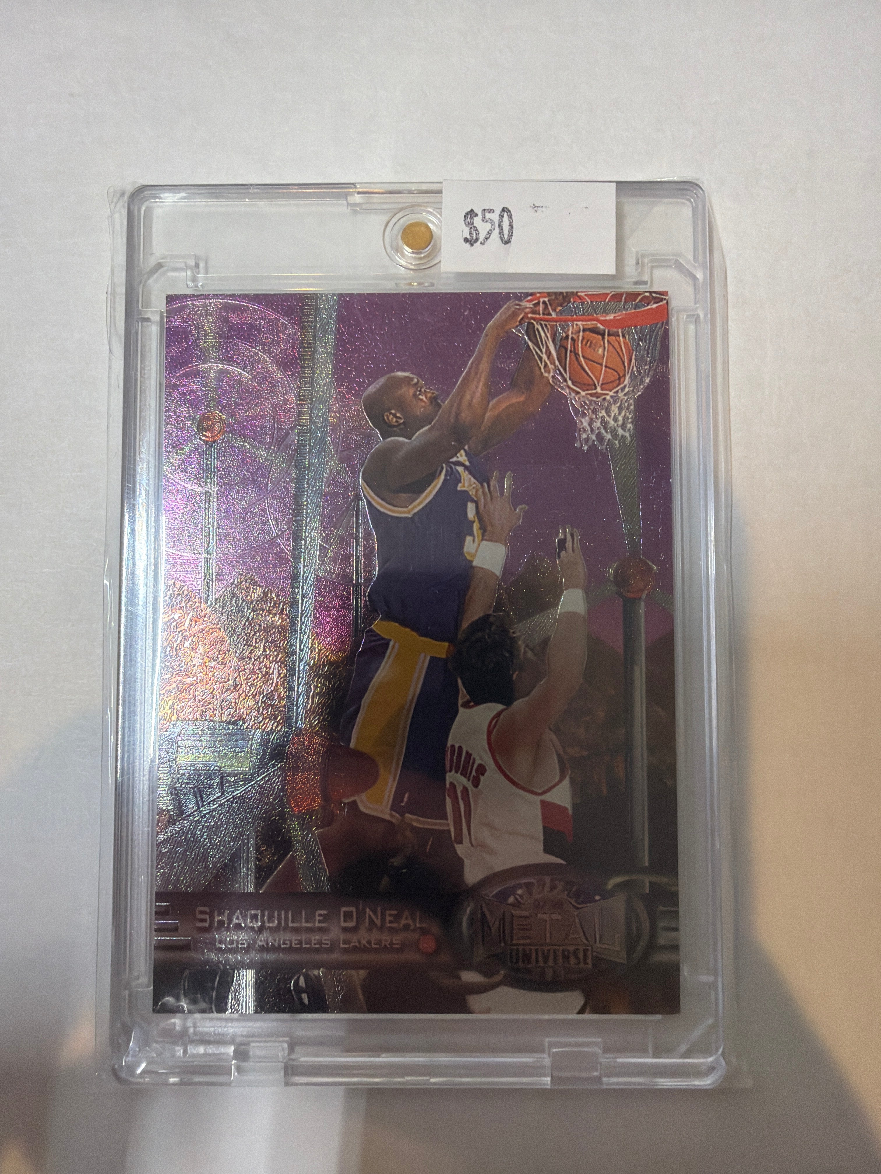 1997 Shaquille O’Neal metal universe