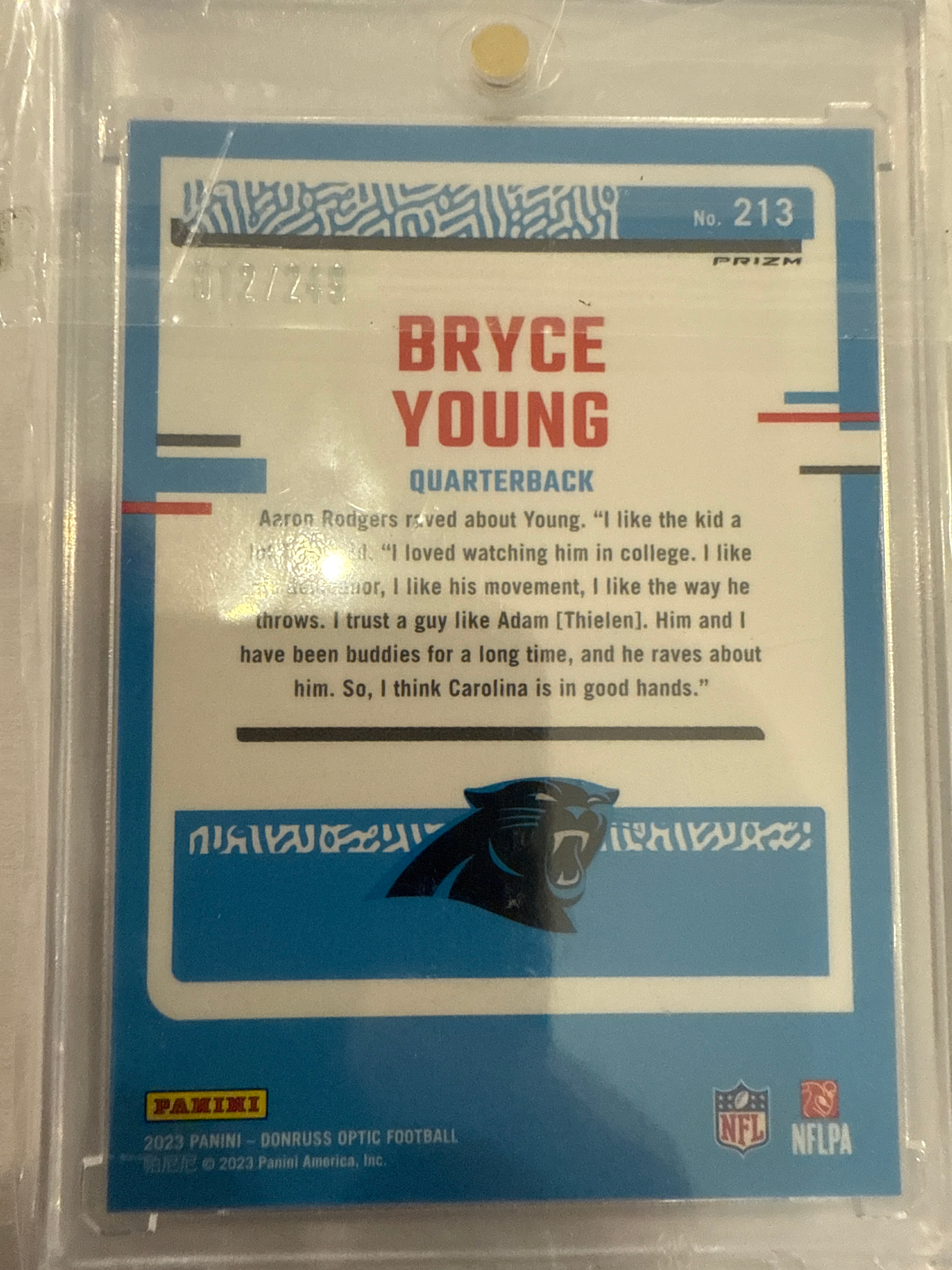 2023 Optic Bryce Young 12/249