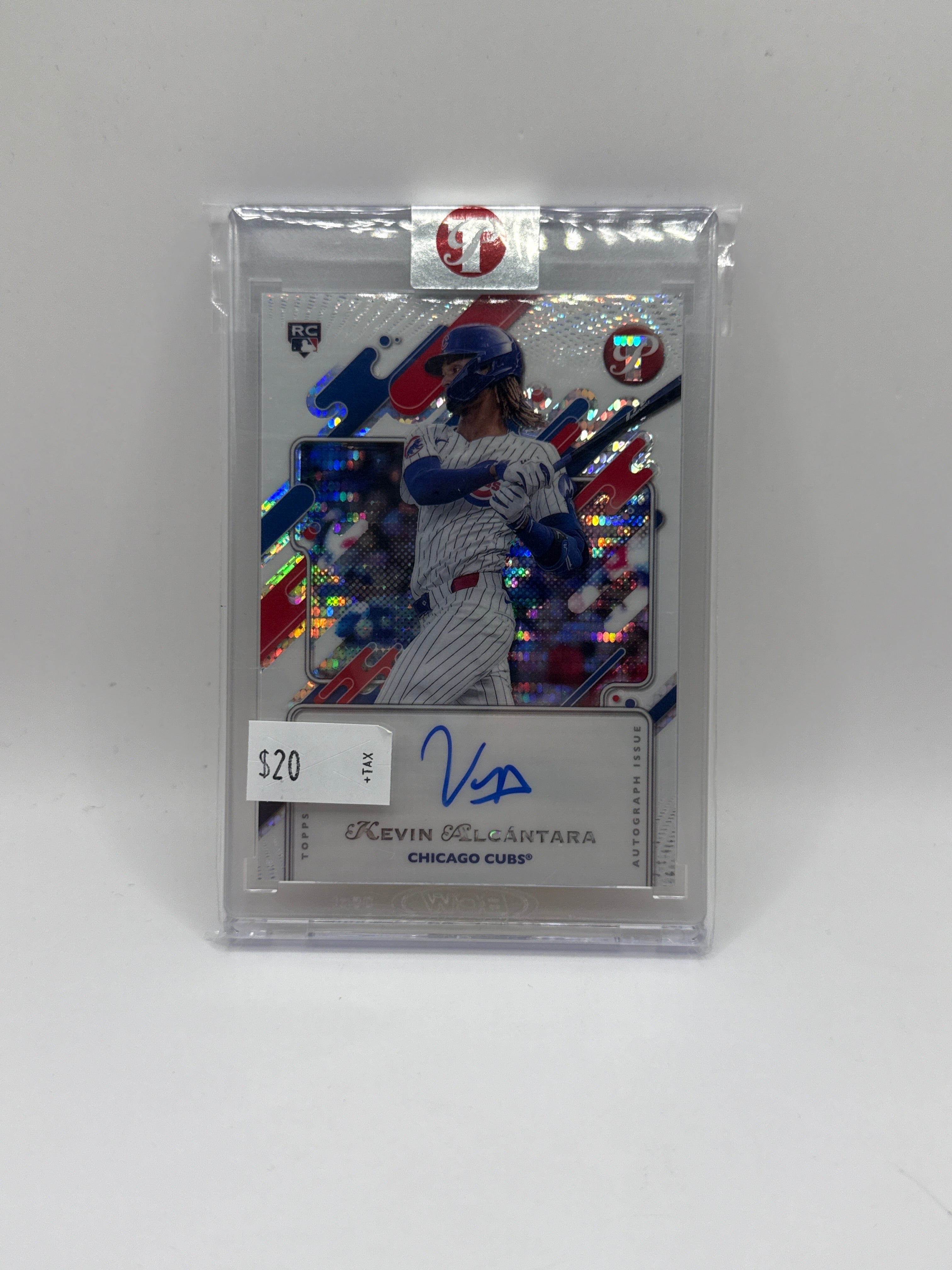 2025 Topps Pristine Kevin Alcántara rookie autograph