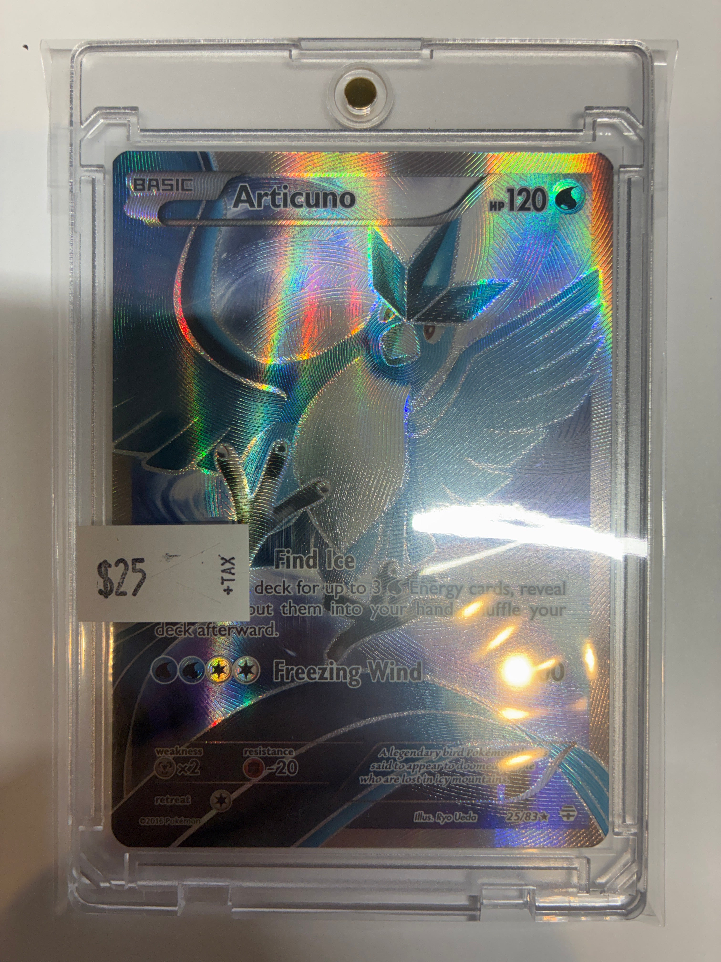 Articuno 25/83 Generations Holo